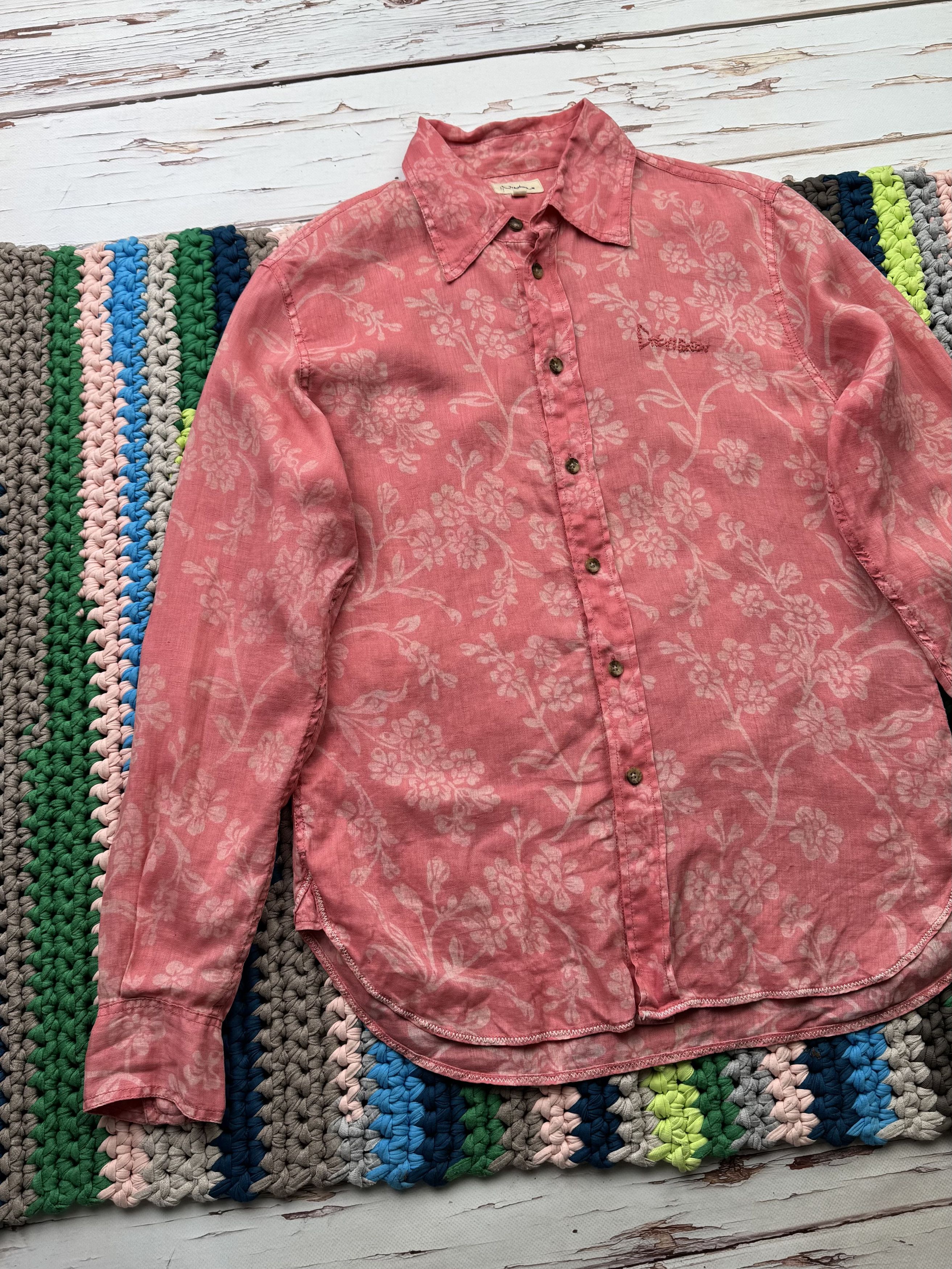 Chevignon Chevignon Vintage Linen Shirt (D10) Size US XL / EU 56 / 4 - 2 Thumbnail