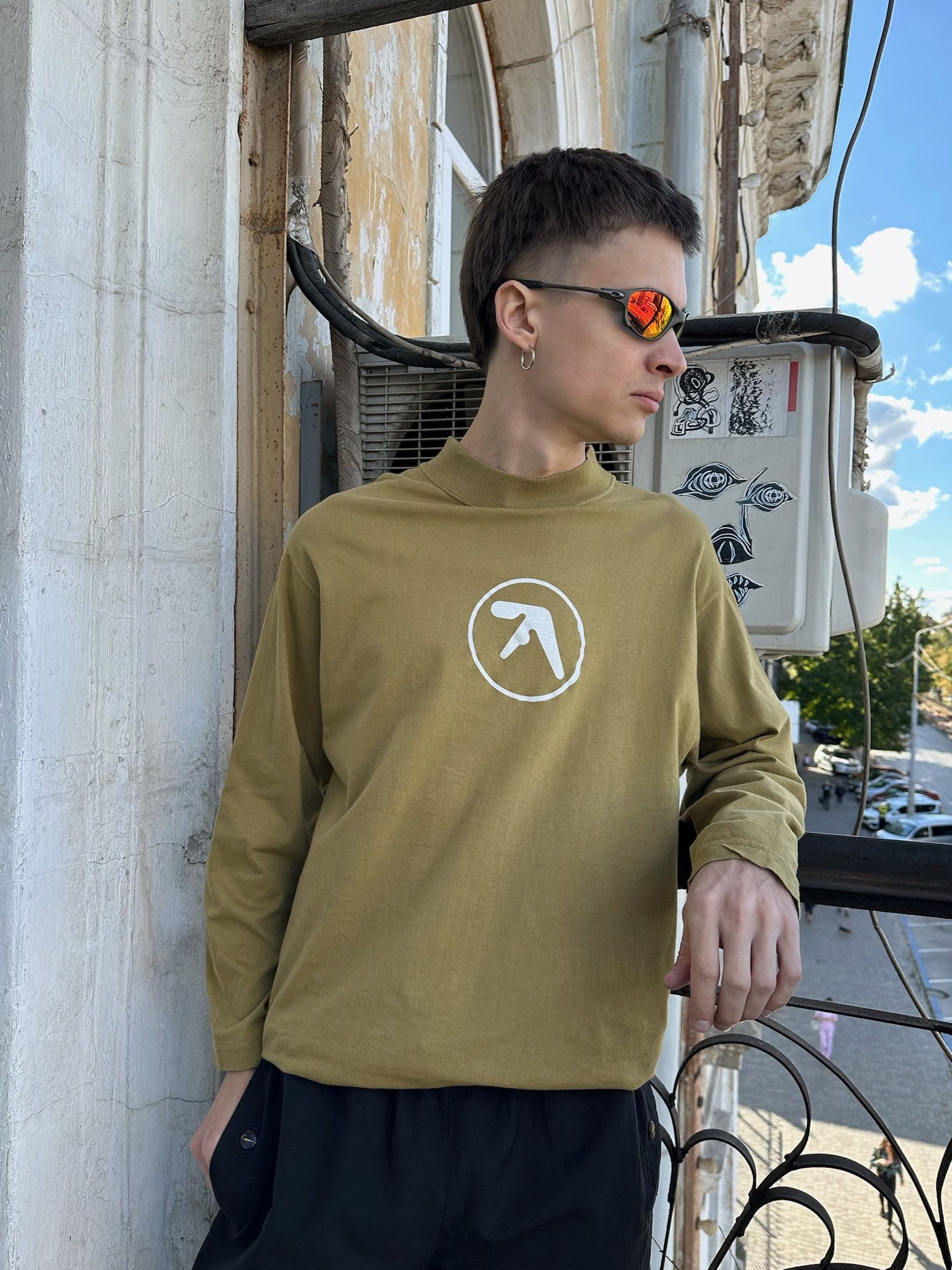 Apex 00's APHEX TWIN Longsleeve Size US L / EU 52-54 / 3 - 3 Thumbnail