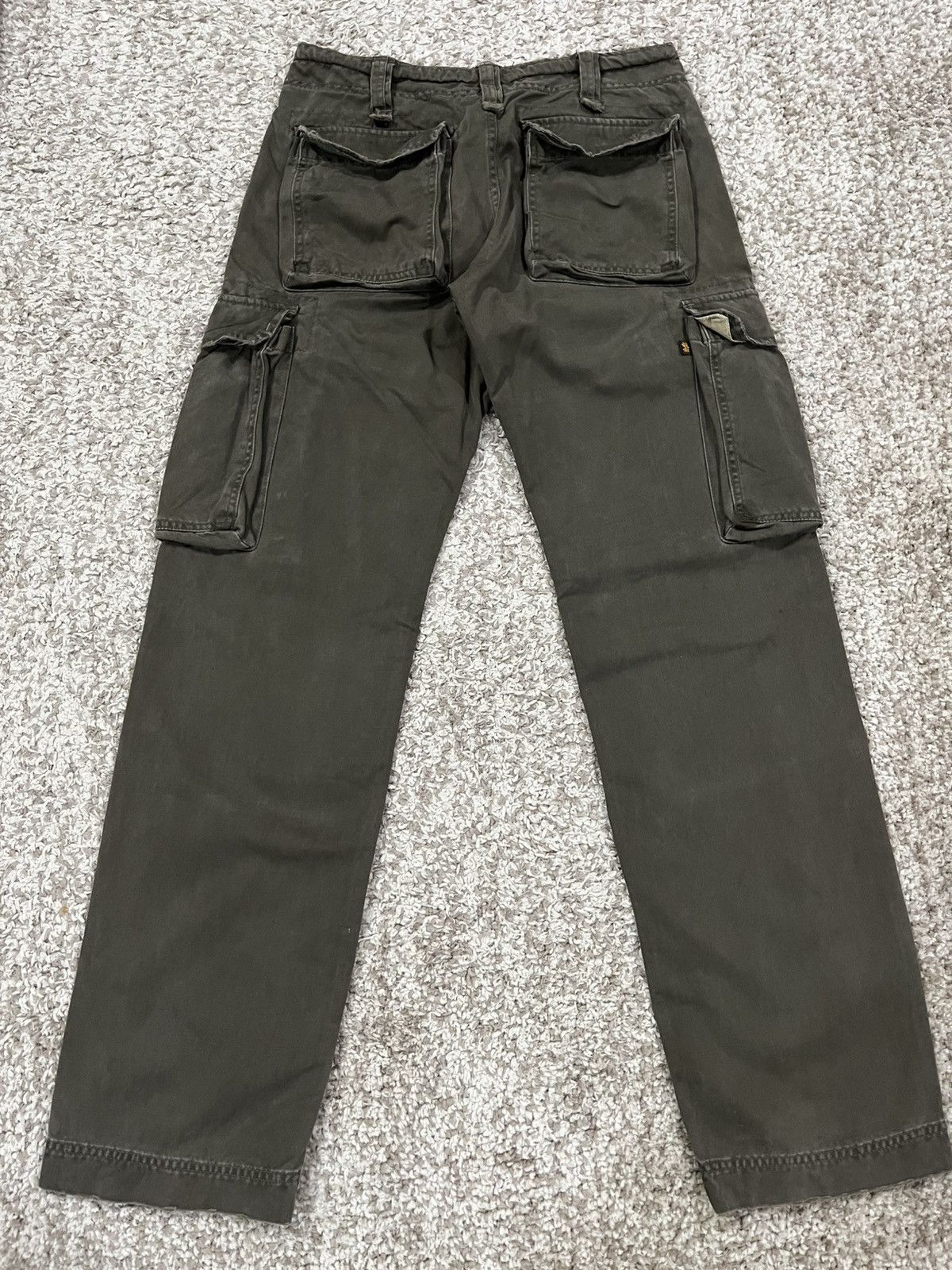 Alpha Industries Alpha Industries Brown Utility Cargo Pants Size US 30 / EU 46 - 8 Thumbnail