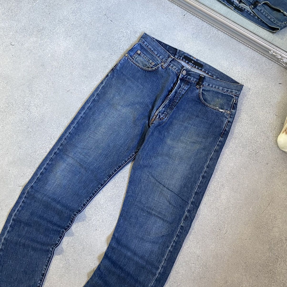 Stone Island Vintage STONE ISLAND Jeans Denim Size US 33 - 10 Thumbnail