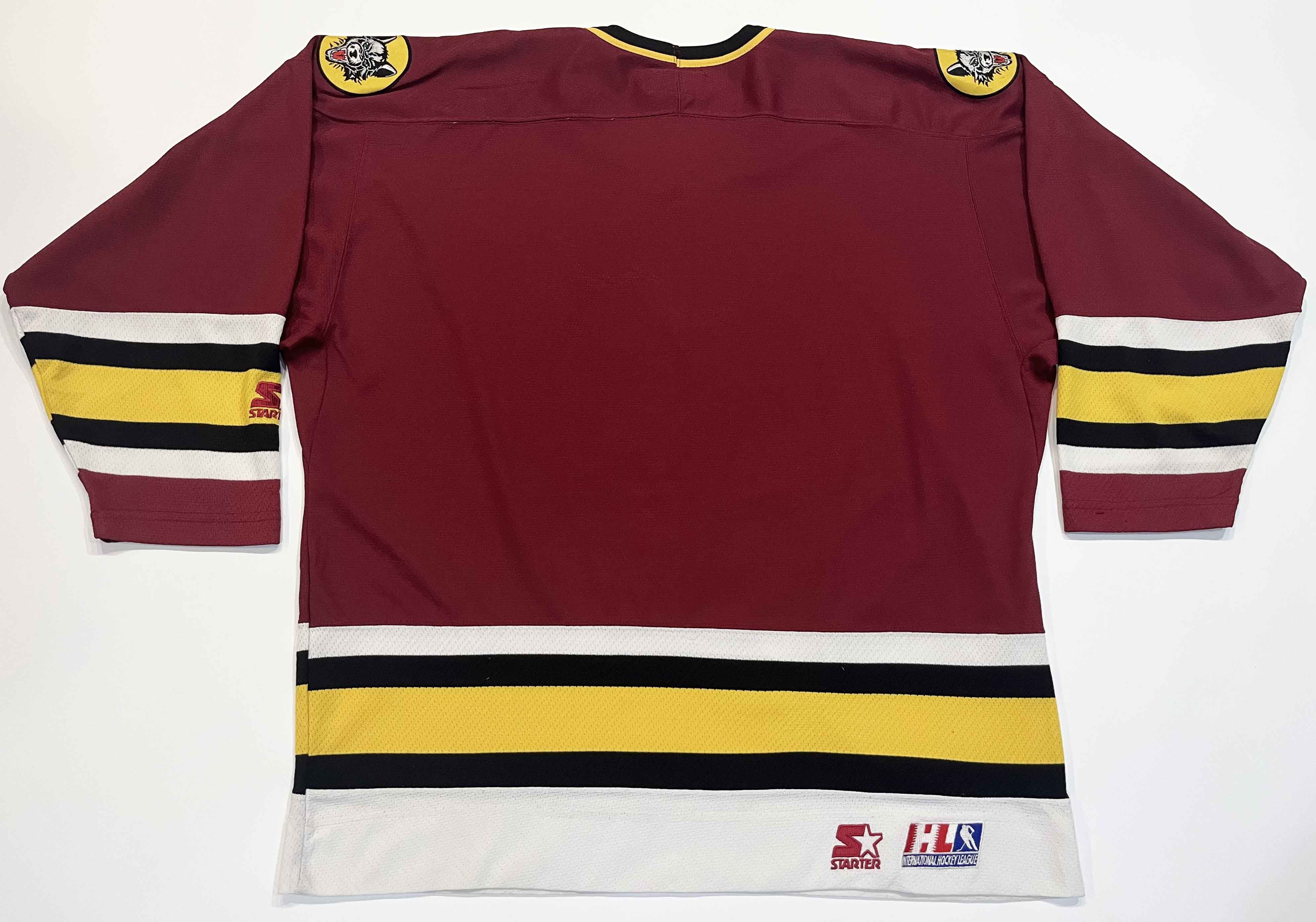 Starter × Vintage Vintage Starter Chicago Wolves IHL Hockey Jersey Size US XL / EU 56 / 4 - 6 Thumbnail
