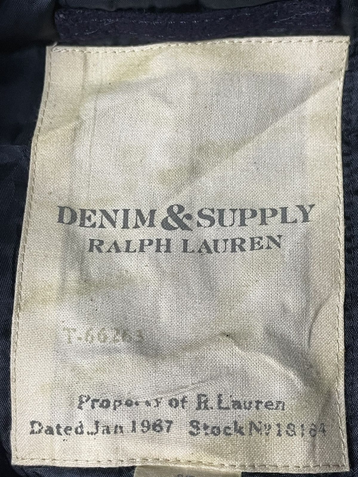 Japanese Brand × Ralph Lauren × Vintage Ralph Lauren Denim&Supply Wool Peacoat (102) Size US XXS / EU 40 - 8 Thumbnail