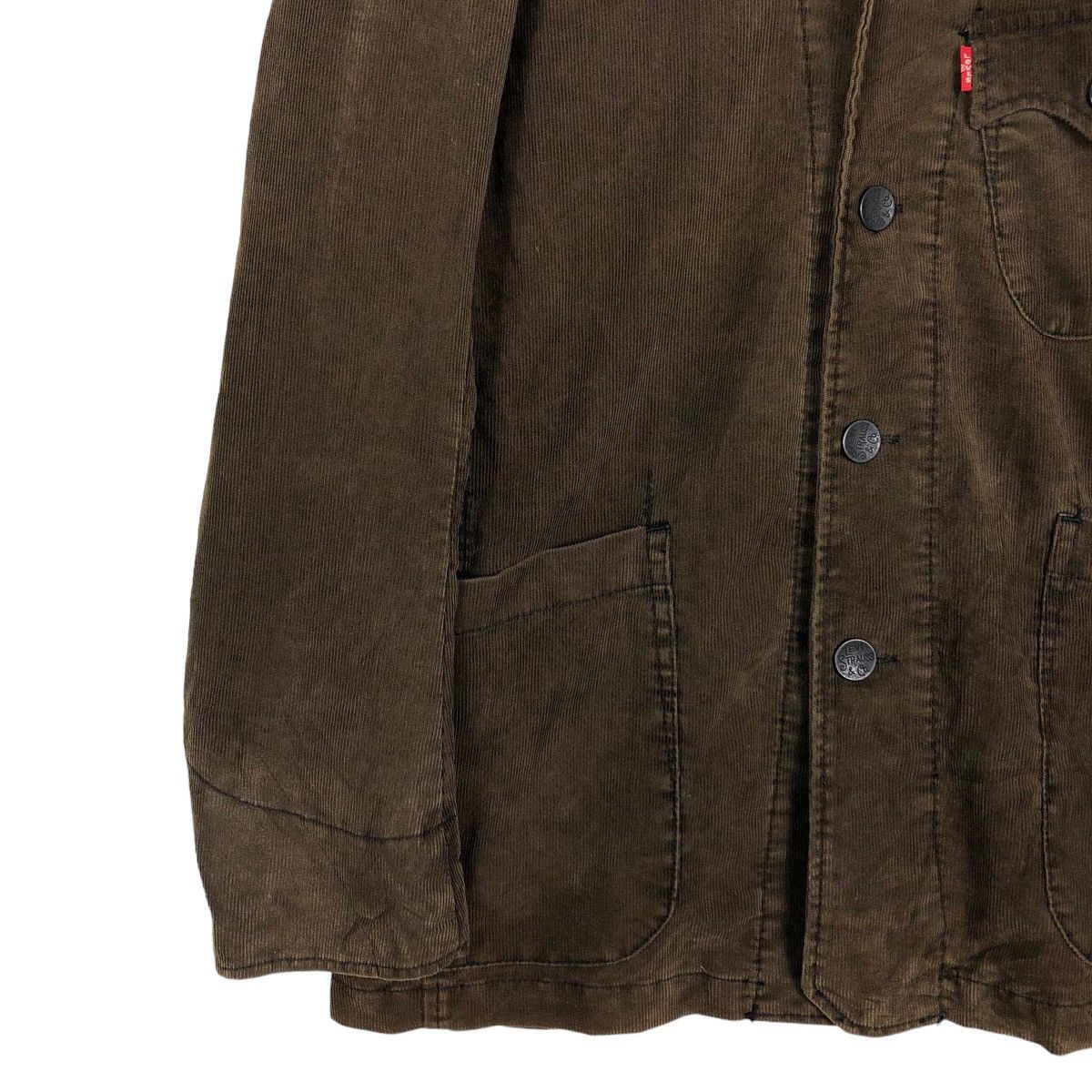 Levi's 🔥Vintage Corduroy Biker Jacket Levi’s Red Tab Size US M / EU 48-50 / 2 - 4 Thumbnail