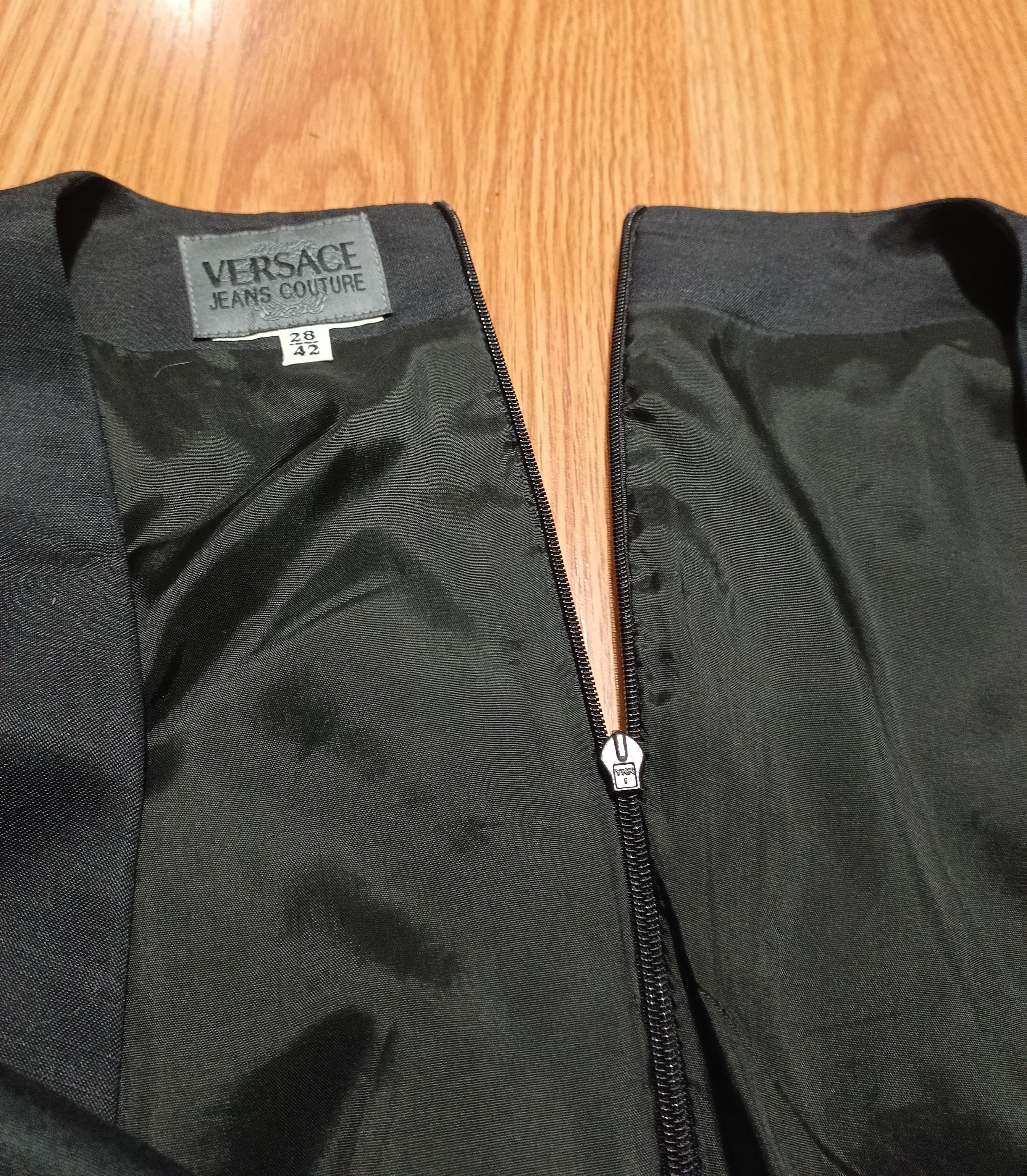 Versace × Versace Jeans Couture Versace Jeans Couture Black Medusa Logo Dress Size EU 42 Size M / US 6-8 / IT 42-44 - 6 Thumbnail