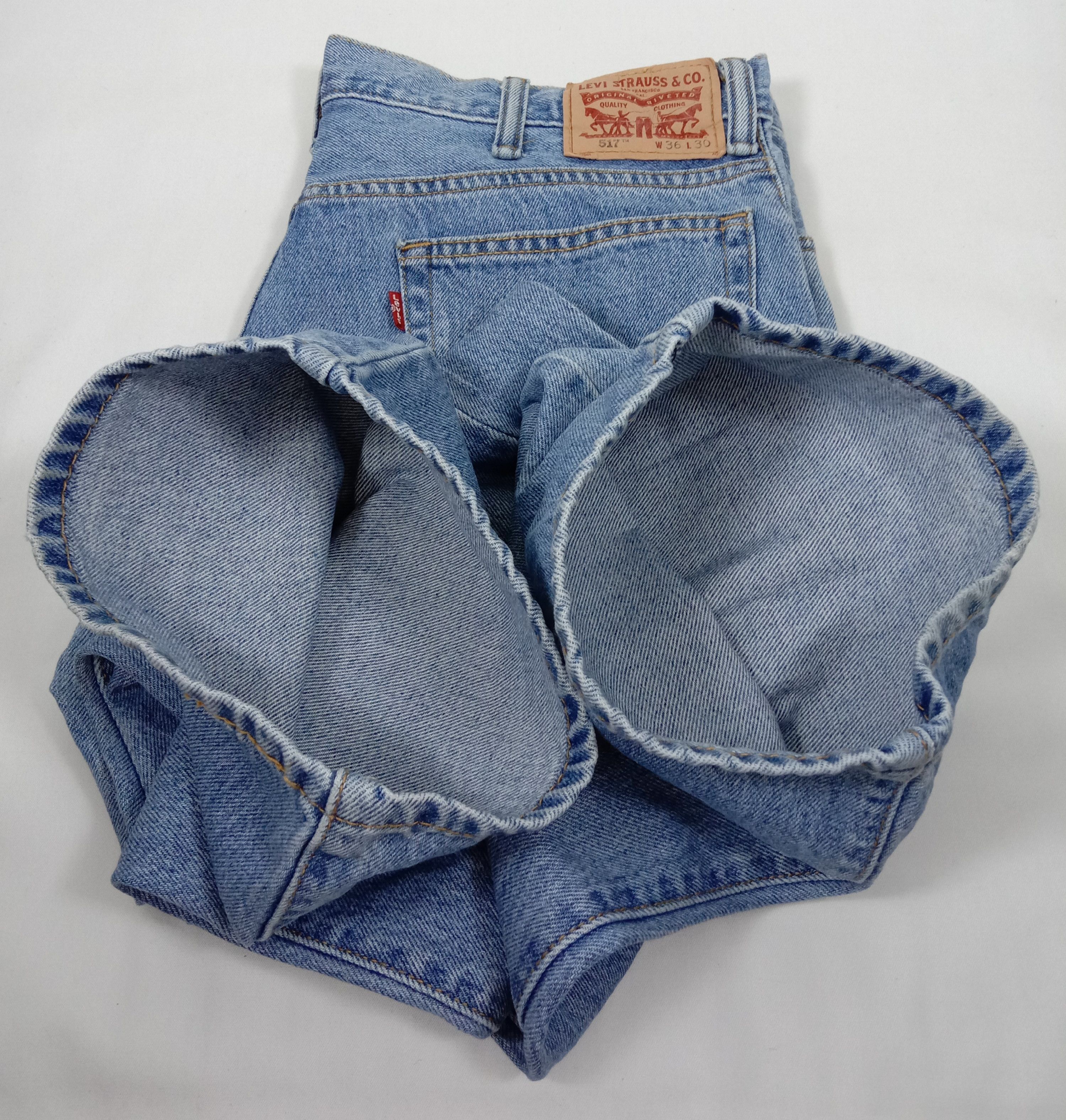 Levi's Vintage Levi's 517 Flare Jeans Blue Wash Denim Size US 36 / EU 52 - 15 Thumbnail