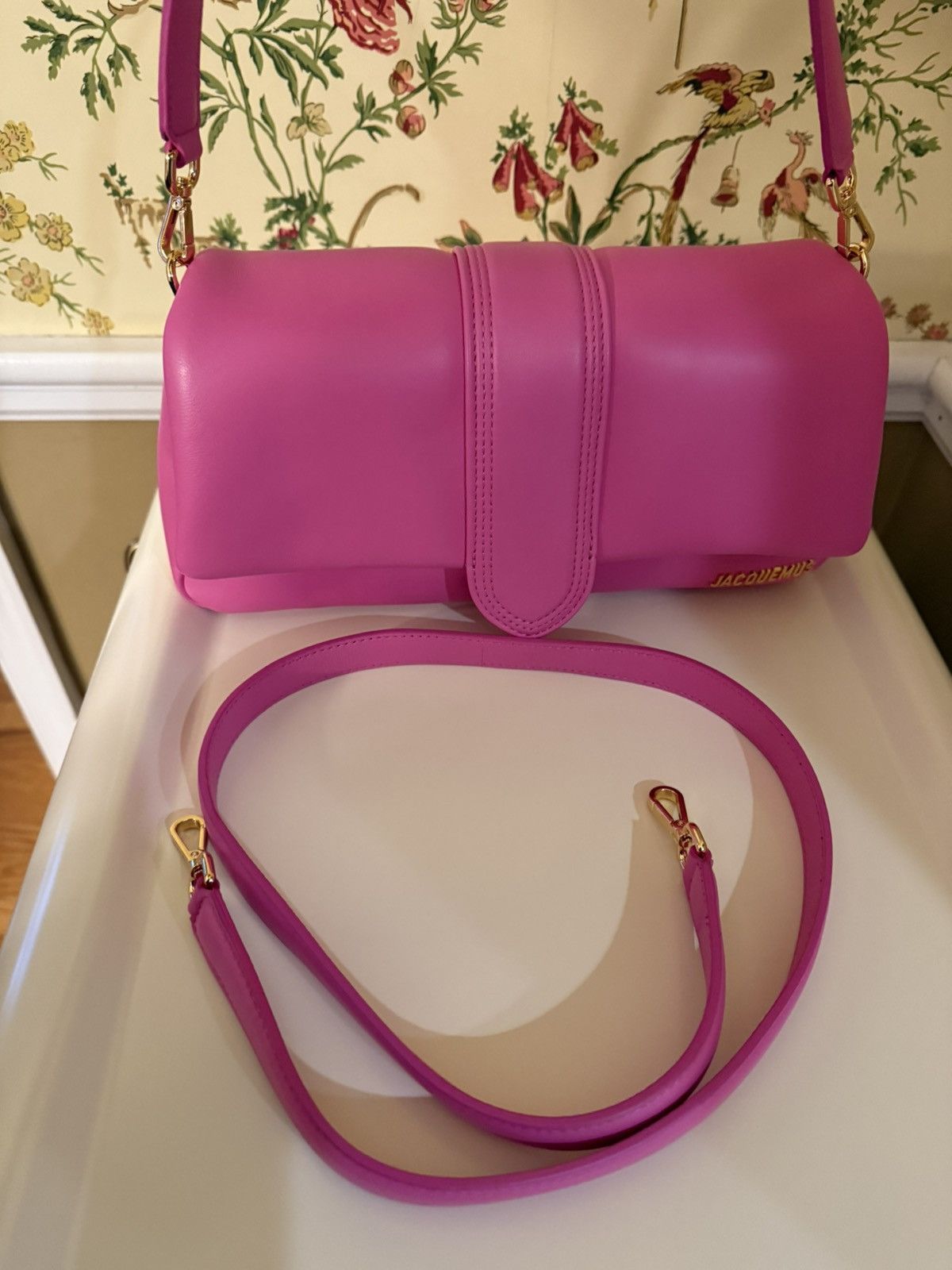 Jacquemus Pink Le Bambimou Jacqemus Crossbody Size ONE SIZE - 1 Thumbnail