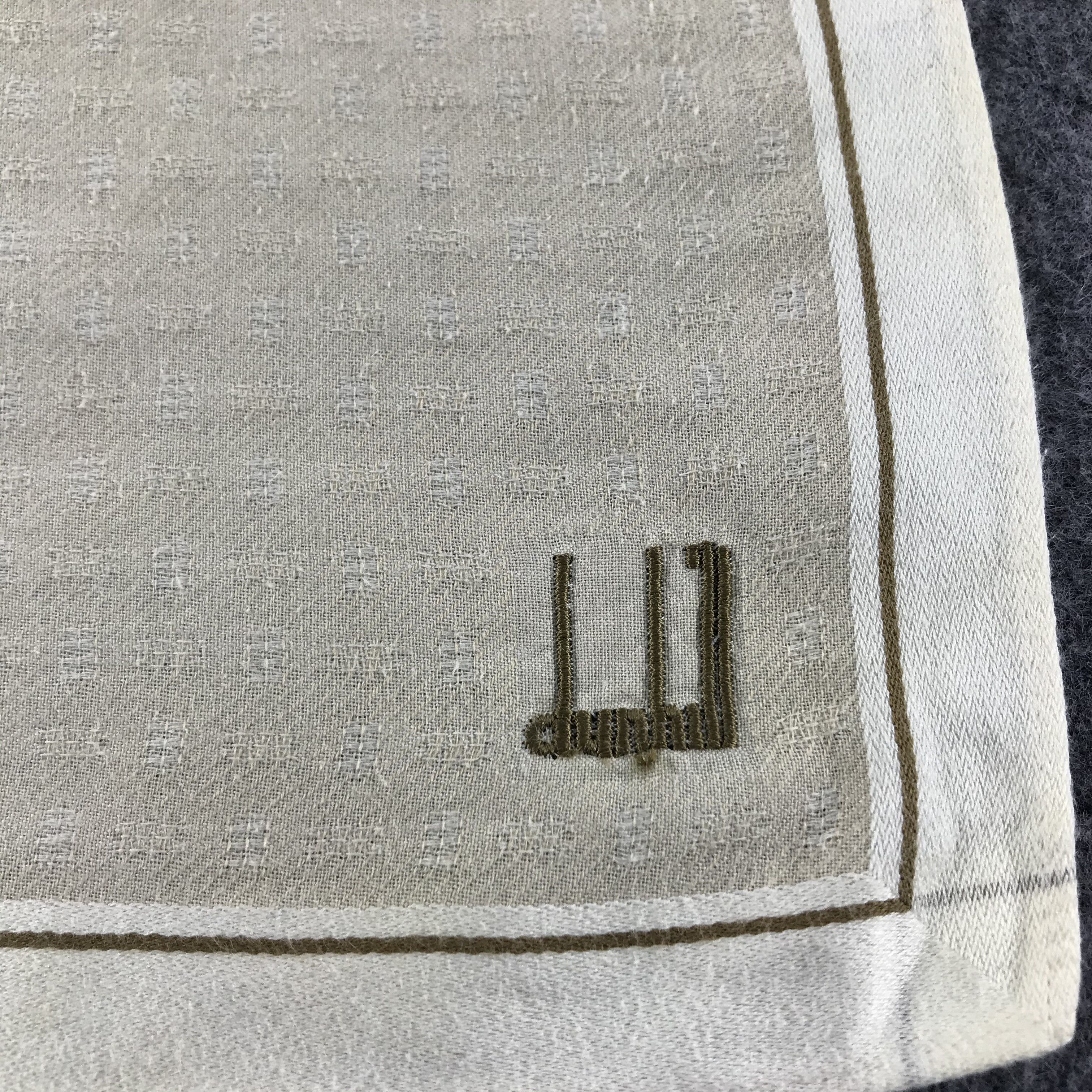 Alfred Dunhill × Vintage Dunhill Handkerchief Neckerchief Bandana H243 Size ONE SIZE - 4 Thumbnail