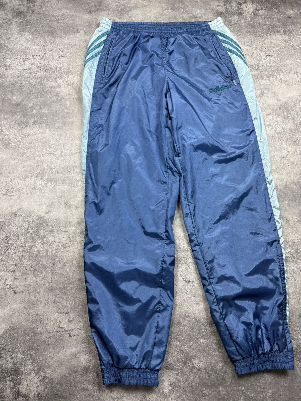 Adidas Vintage Y2K Adidas Nylon Track Pants Sweatpants Size US 34 / EU 50 - 6 Thumbnail