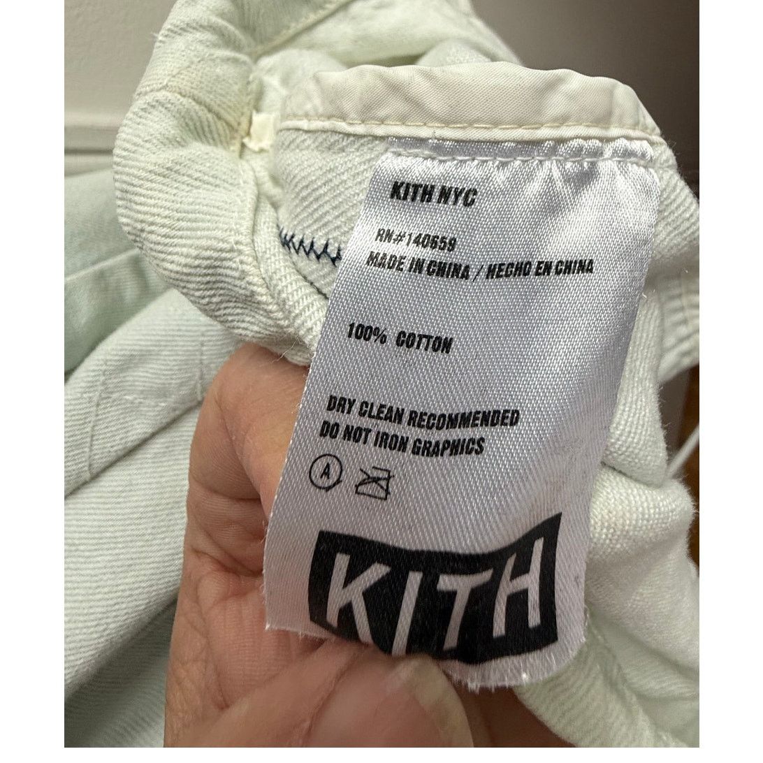 Kith Kith Denim Hooded Anorak Jacket Mint Light Wash Size Large Size US L / EU 52-54 / 3 - 6 Thumbnail