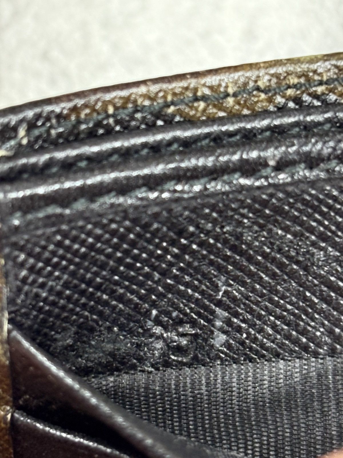 Prada PRADA Leather Camo Bifold Wallet Size ONE SIZE - 11 Thumbnail