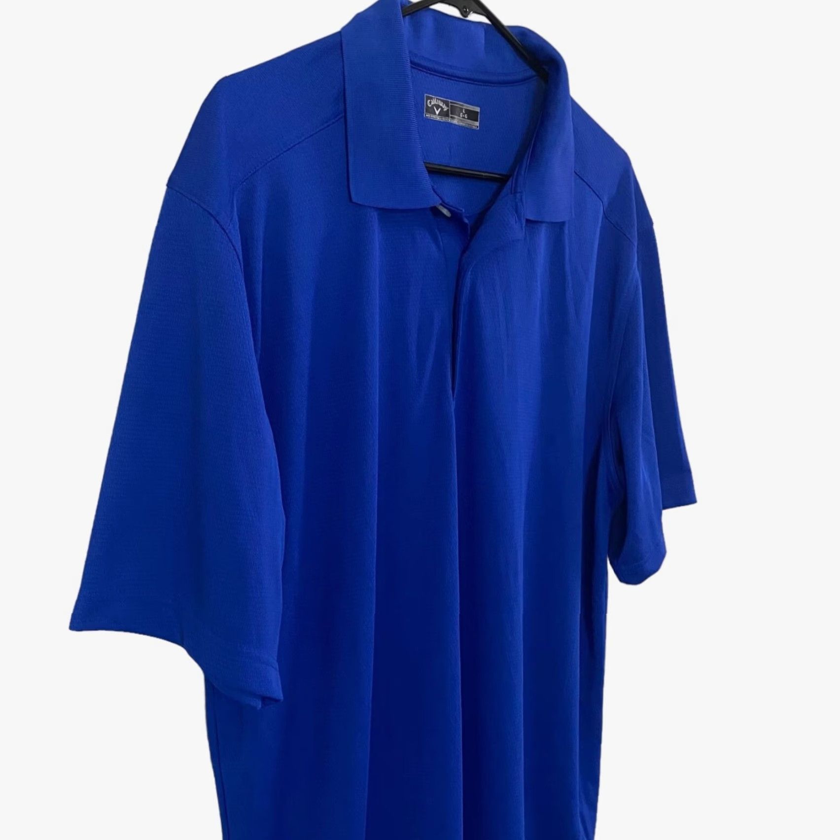 Callaway VINTAGE Callaway Polo Shirt Blue Men's L Athletic Stretch Activewear Size US L / EU 52-54 / 3 - 4 Thumbnail