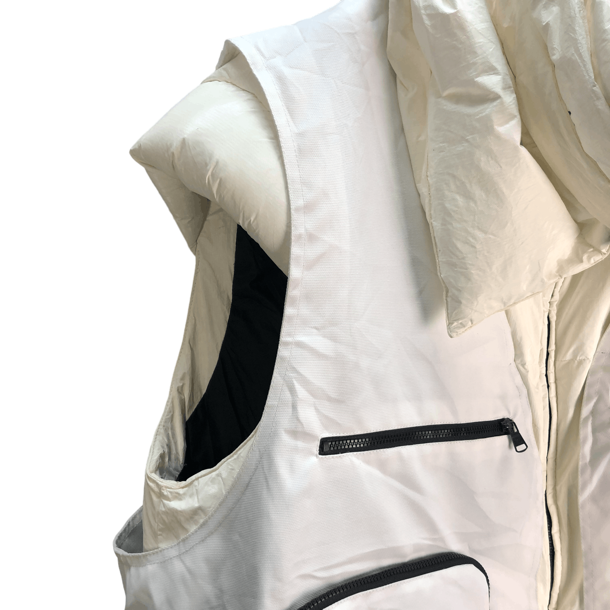 Colmar Colmar A.G.E. by Shayne Oliver White Utility Vest #6509-70 Size US XXL / EU 58 / 5 - 10 Thumbnail