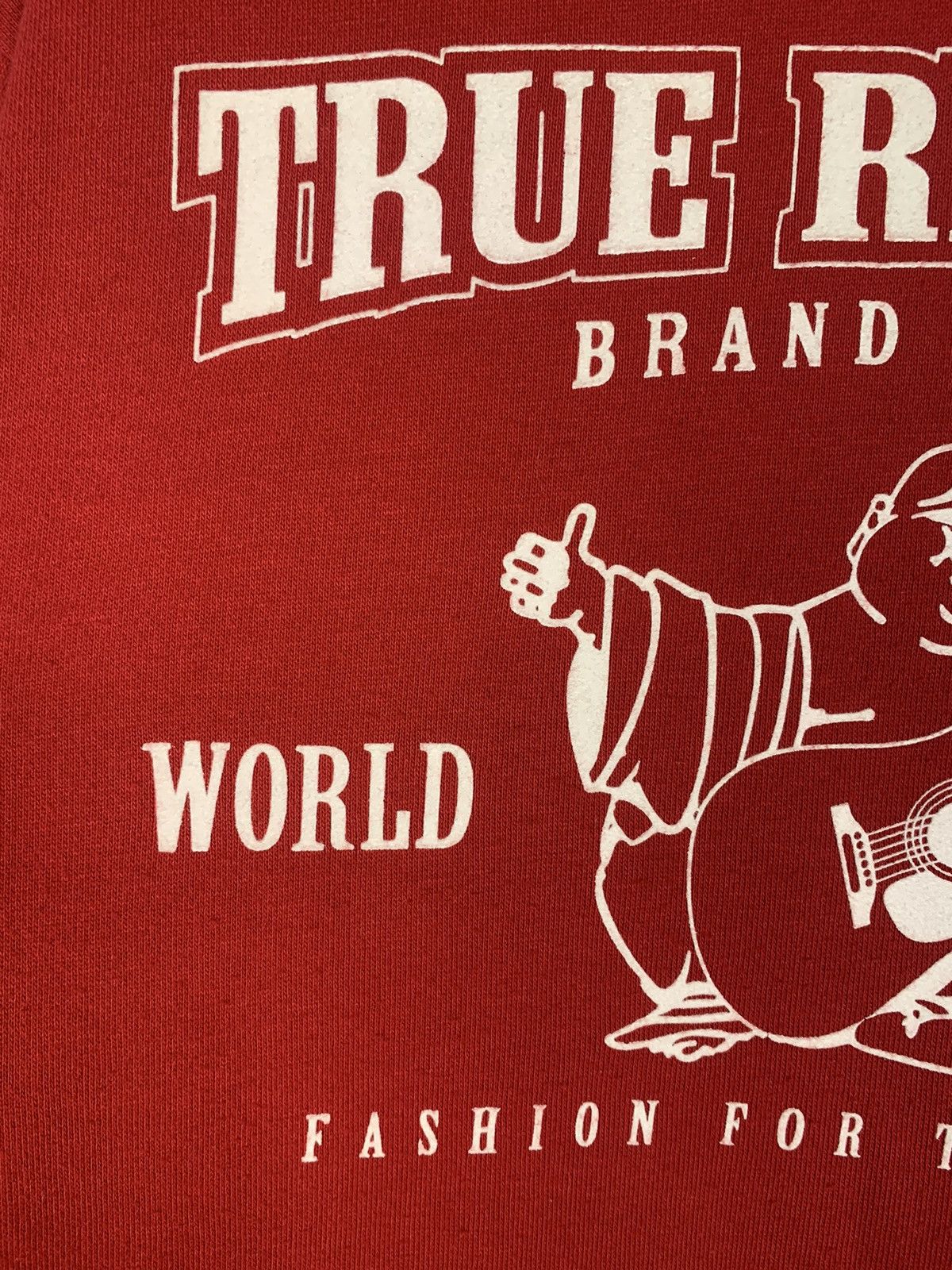 True Religion Y2K True Religion Big Logo Zip-Up Hoodie Size US XL / EU 56 / 4 - 4 Thumbnail