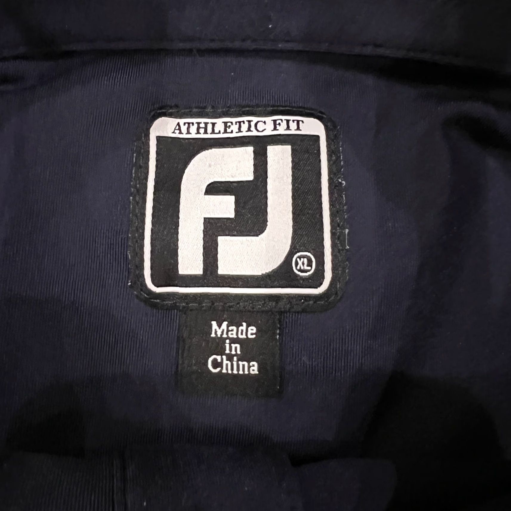 Footjoy FootJoy FJ Men’s Navy Blue Golf Polo Size XL Athletic Fit Polo Size US XL / EU 56 / 4 - 2 Thumbnail
