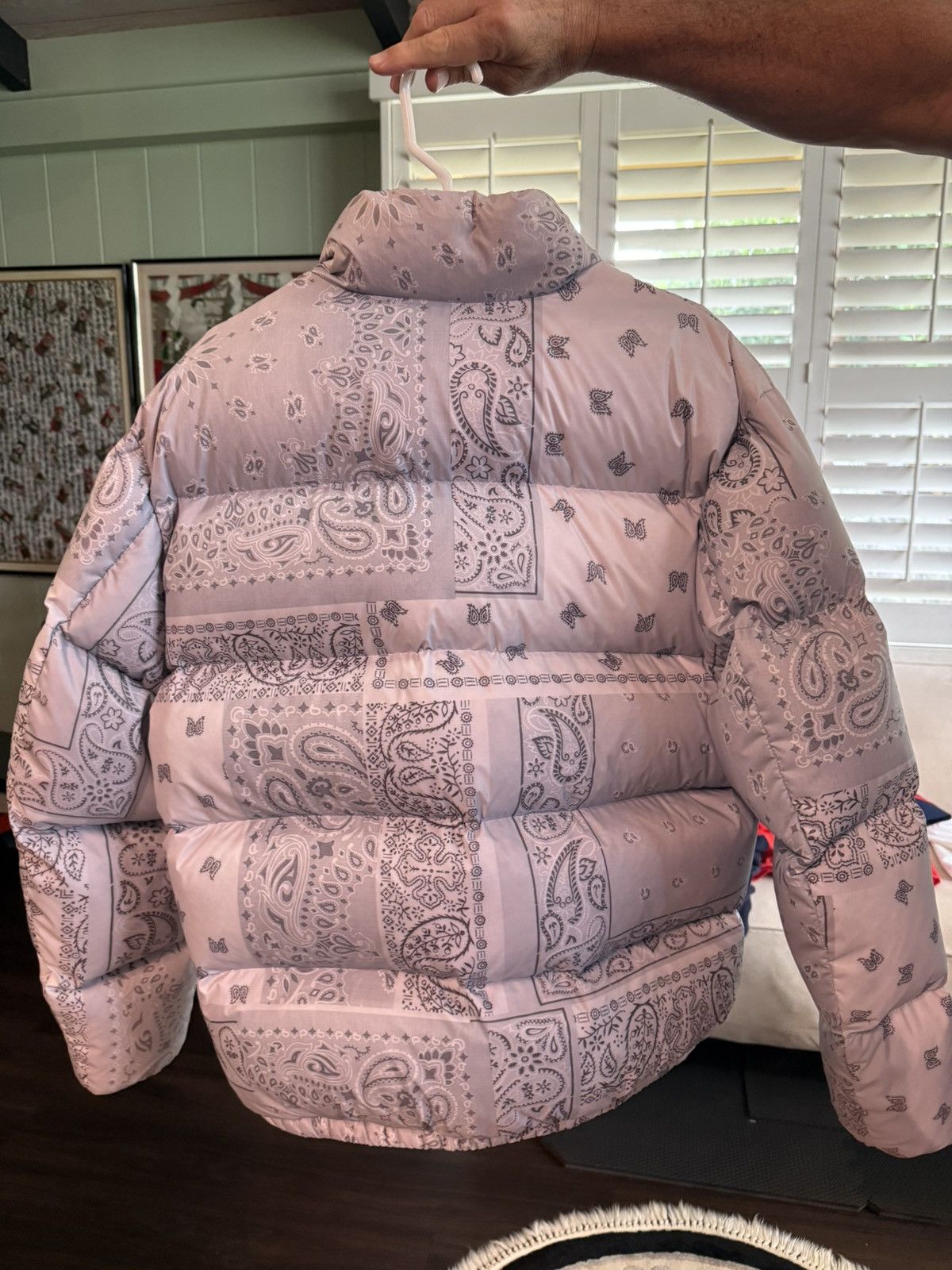 thisisneverthat Pertex T Down Jacket Bandana Grey Size US L / EU 52-54 / 3 - 3 Thumbnail