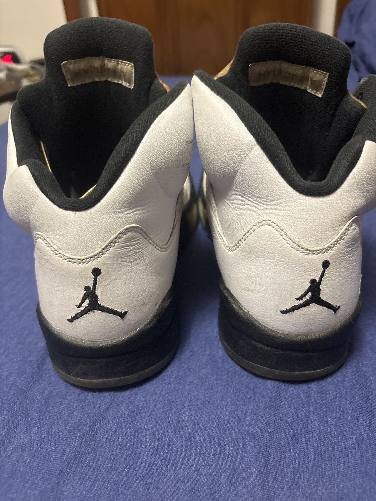 Jordan Brand Jordan 5 Olympic Gold Size US 9 / EU 42 - 4 Thumbnail