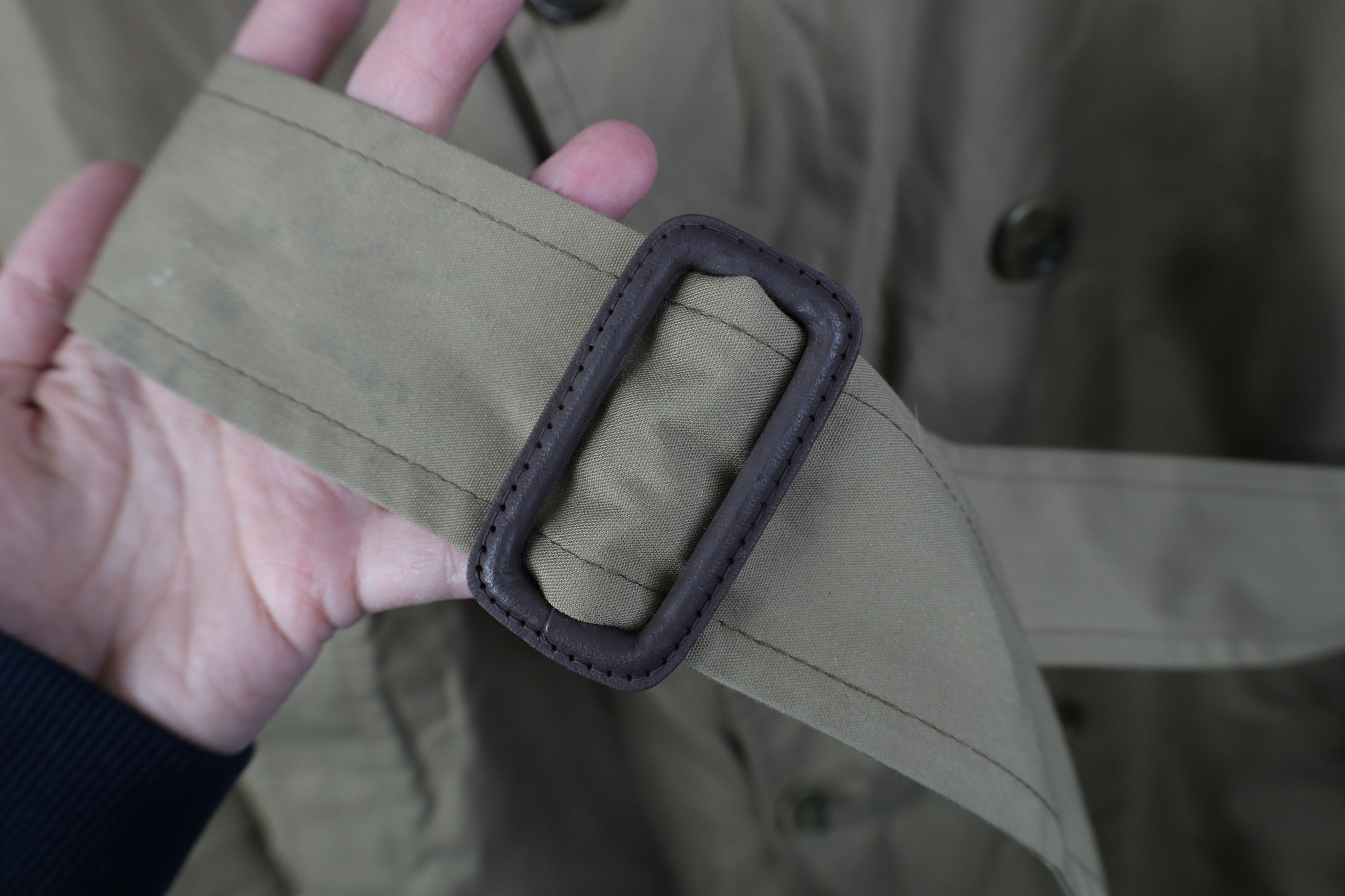 Vintage Vintage 70s Streetwear Trench Coat Rain Jacket Beige USA Size US XXL / EU 58 / 5 - 7 Thumbnail