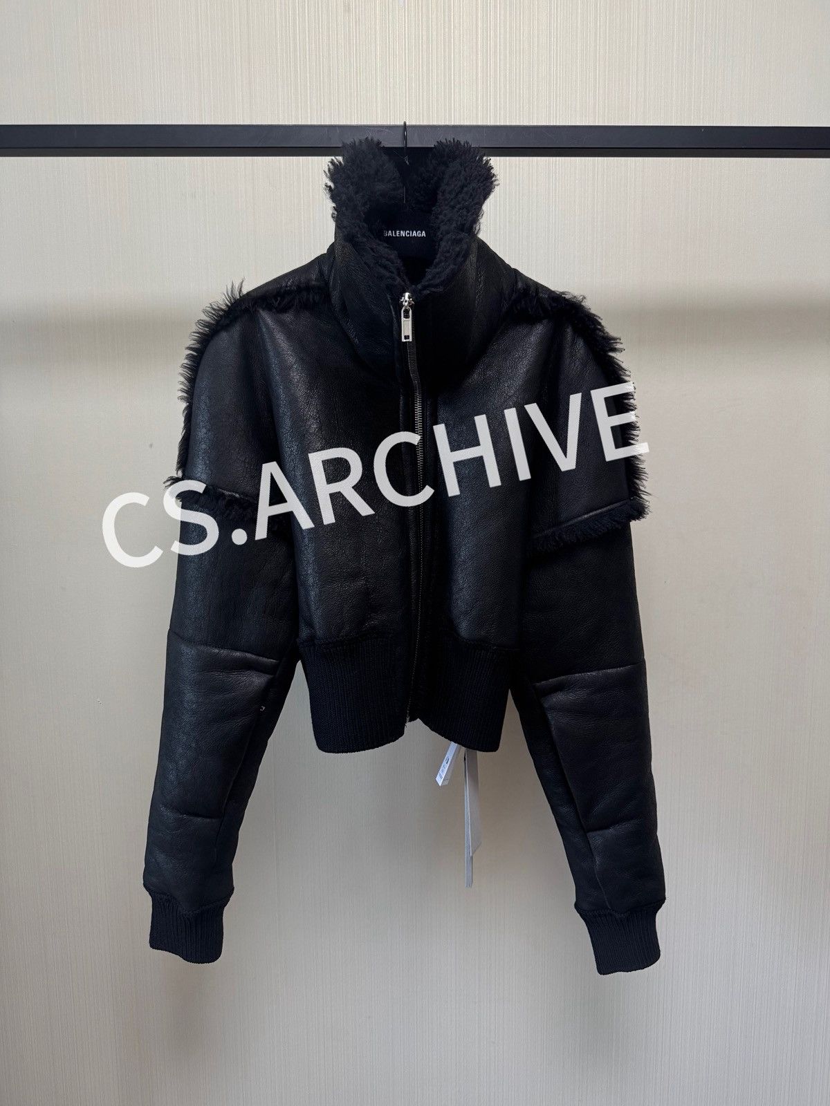 Rick owens25FW DRACUCOLLAR Bomber