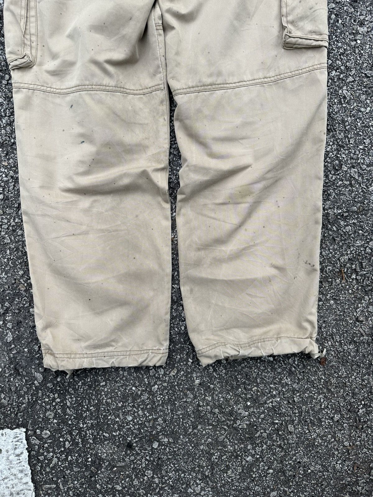 Vintage 👹THRASHED Sun Faded Distressed ERD Dickies Cargo Pants Size US 30 / EU 46 - 10 Thumbnail