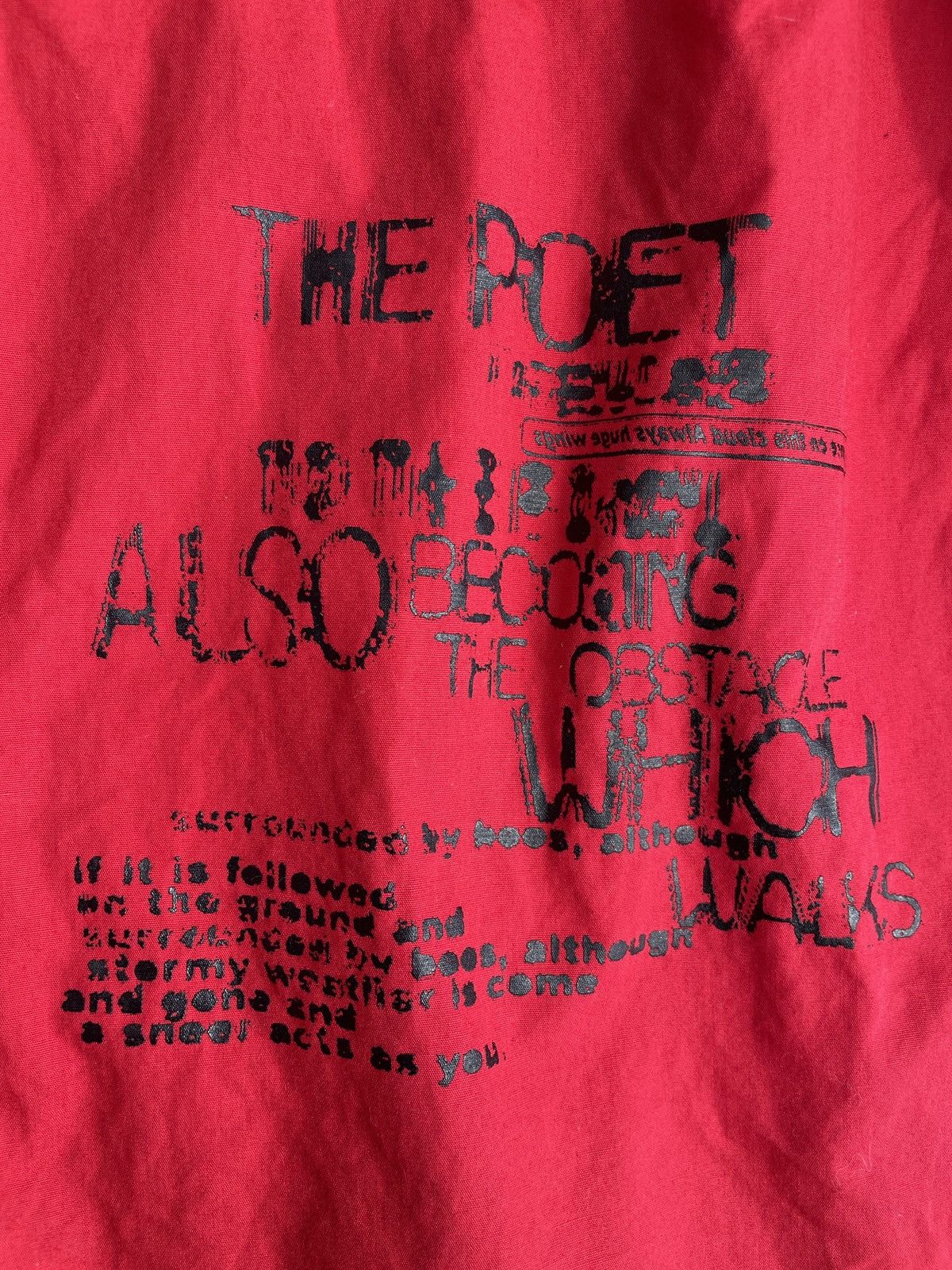 If Six Was Nine 2000s Japanese archive Vkei Punk Poem Gimmic Shirts Y2K Size US L / EU 52-54 / 3 - 6 Thumbnail