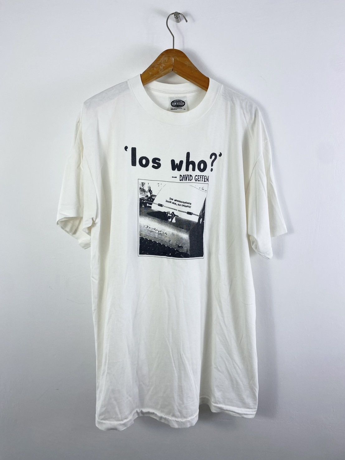 Band Tees × Vintage RARE Vintage 90s Los Seamonsters Band Tee Size US XL / EU 56 / 4 - 1 Thumbnail