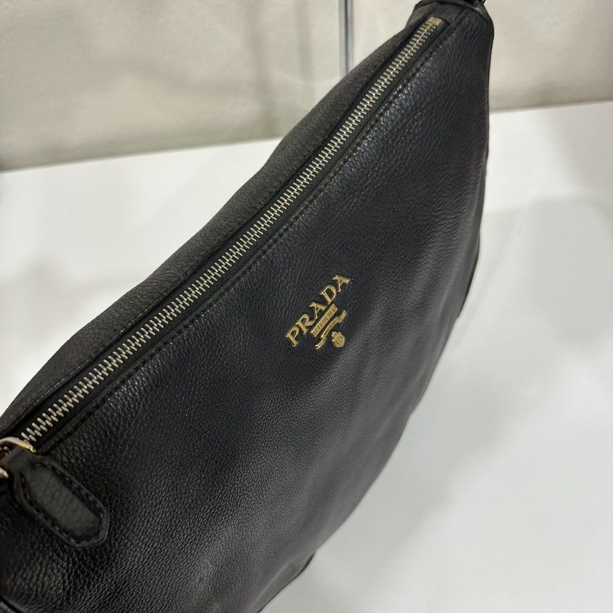 Prada PRADA VITELLO DAINO LEATHER SHOULDER BAG Size ONE SIZE - 8 Thumbnail