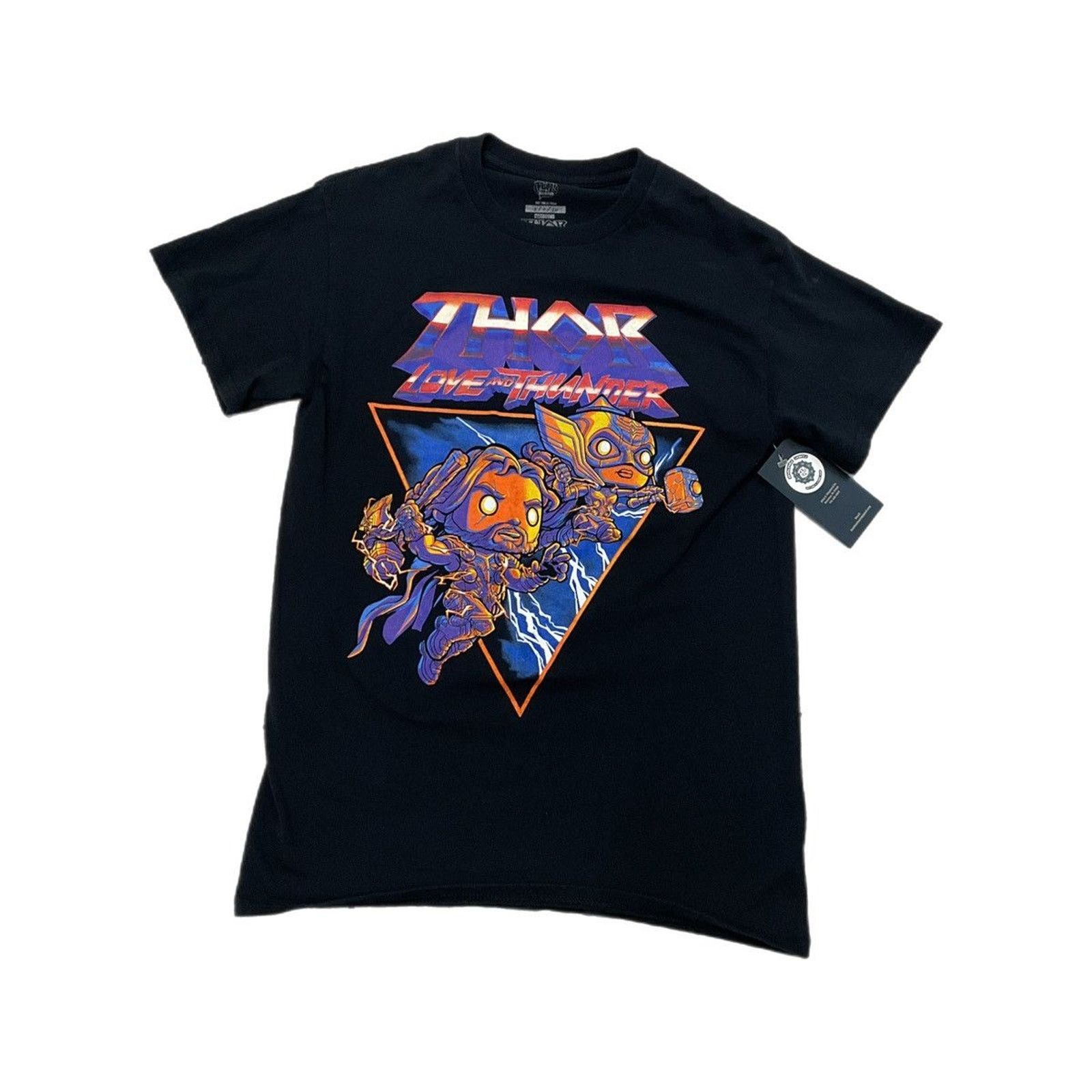 Vintage Funko Pop “Thor: Love and Thunder” T-Shirt Size US S / EU 44-46 / 1 - 1 Thumbnail