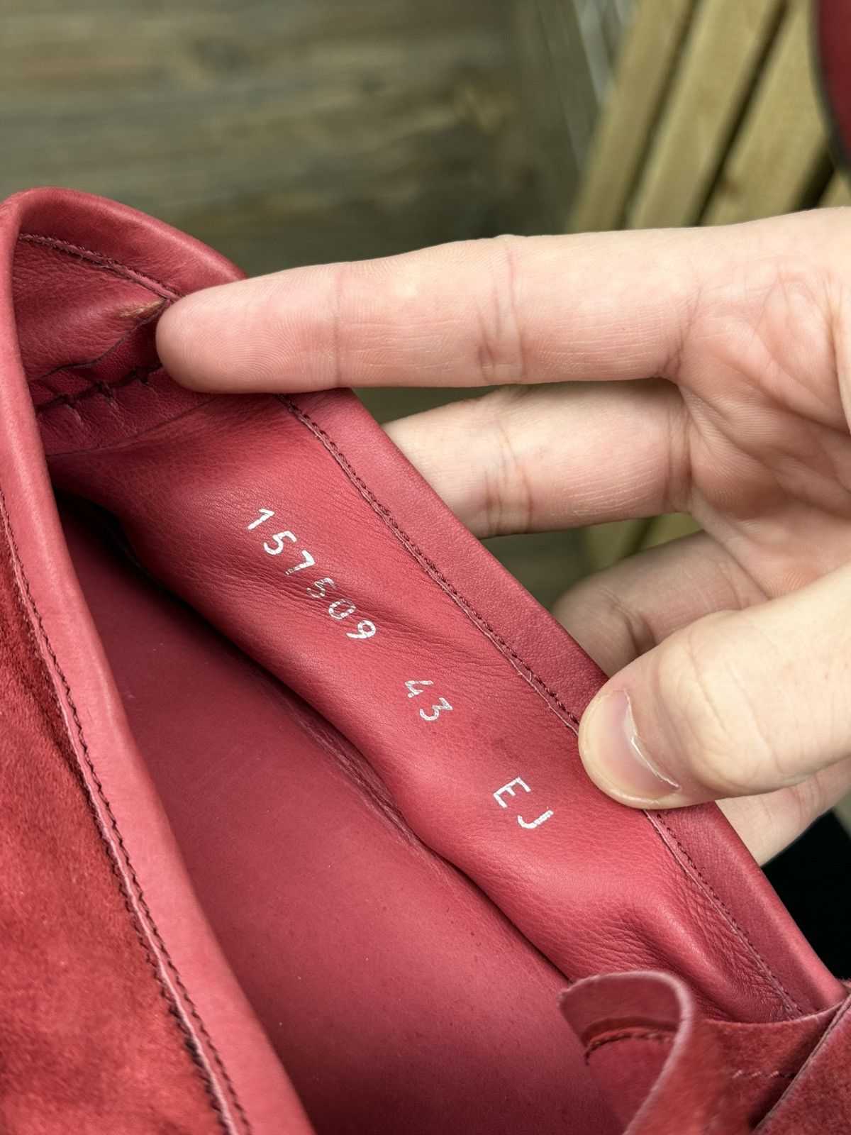 Gucci Gucci Horsebit 1953 Red Suede Loafers Shoes Size EU43 US10 Size US 10 / EU 43 - 16 Thumbnail