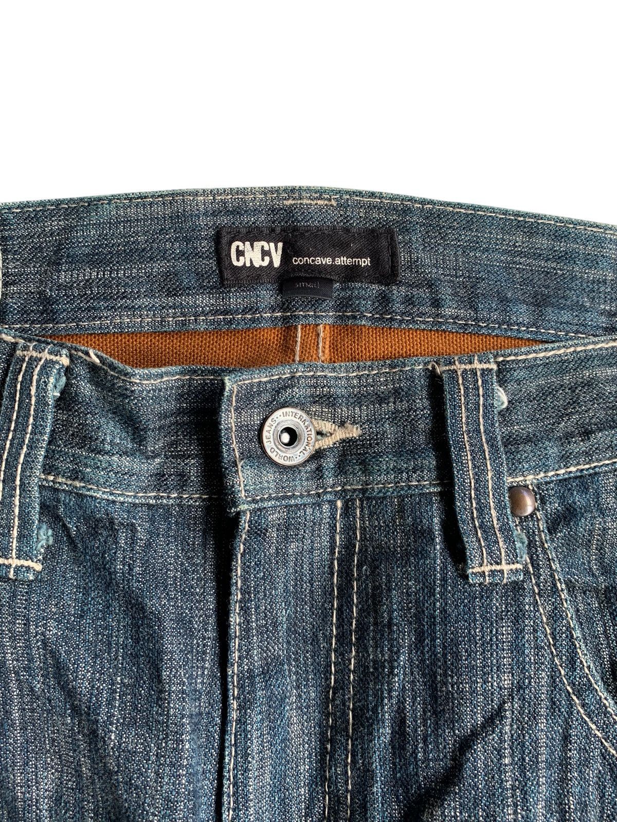 Kapital Concave Attempt Navajo Hippies Style Japanese Denim🌈🎌 Size US 32 / EU 48 - 16 Thumbnail
