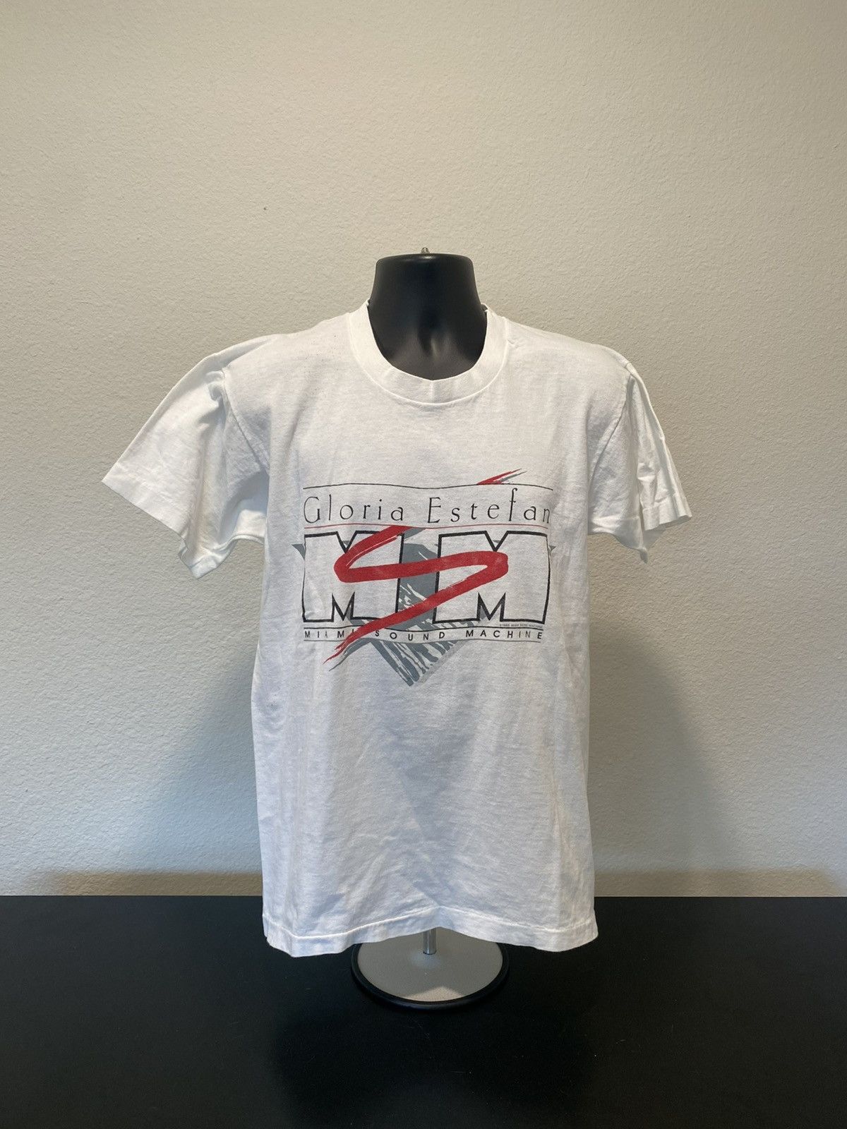 Band Tees × Vintage Gloria Estefan and Miami sound machine shirt vintage 80s Size US L / EU 52-54 / 3 - 1 Thumbnail