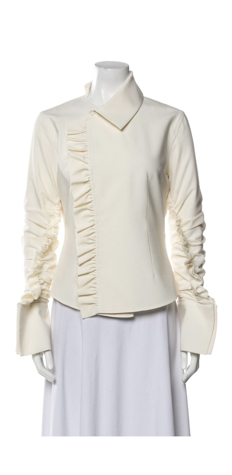 Jacquemus RARE FW17 L'Amour D'Un Gitan Dramatic Ruffle Top Size US XS / EU 42 / 0 - 2 Thumbnail