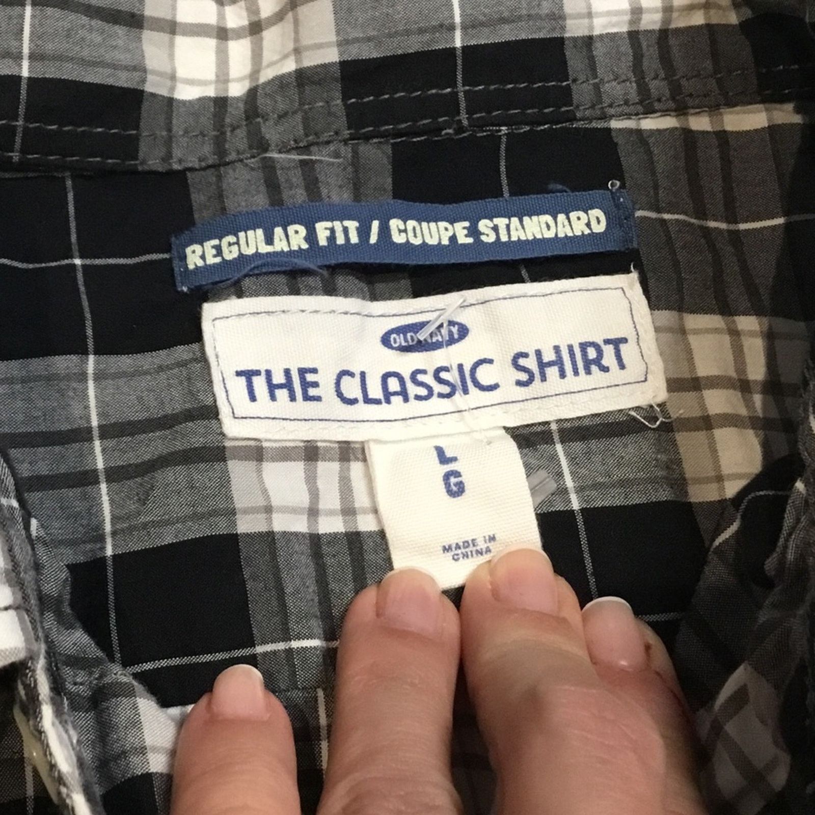 Old Navy Old Navy Regular Fit Classic Shirt Size US L / EU 52-54 / 3 - 3 Thumbnail