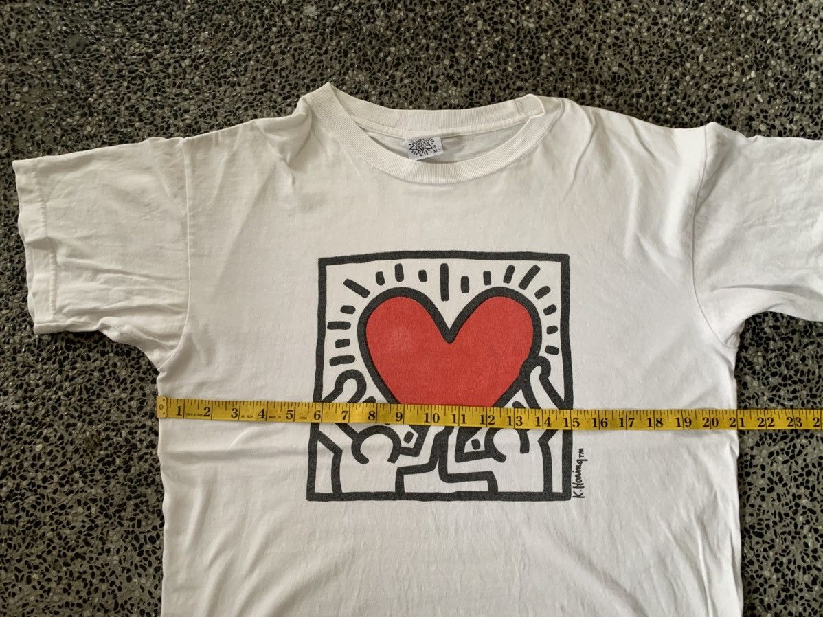 Keith Haring Vintage 90s Keith Haring Pop Shop Artwork T shirt Size US M / EU 48-50 / 2 - 9 Thumbnail