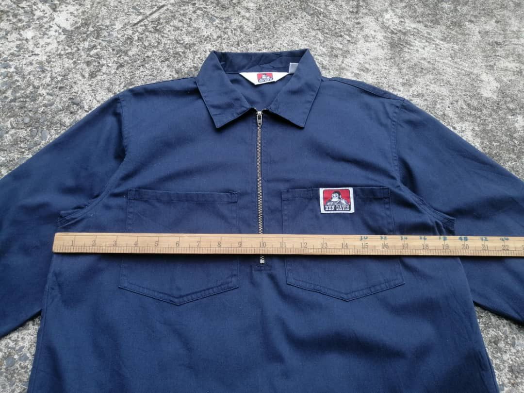 Ben Davis Ben Davis Two Pockets Half Zipper Shirt Size US M / EU 48-50 / 2 - 2 Thumbnail