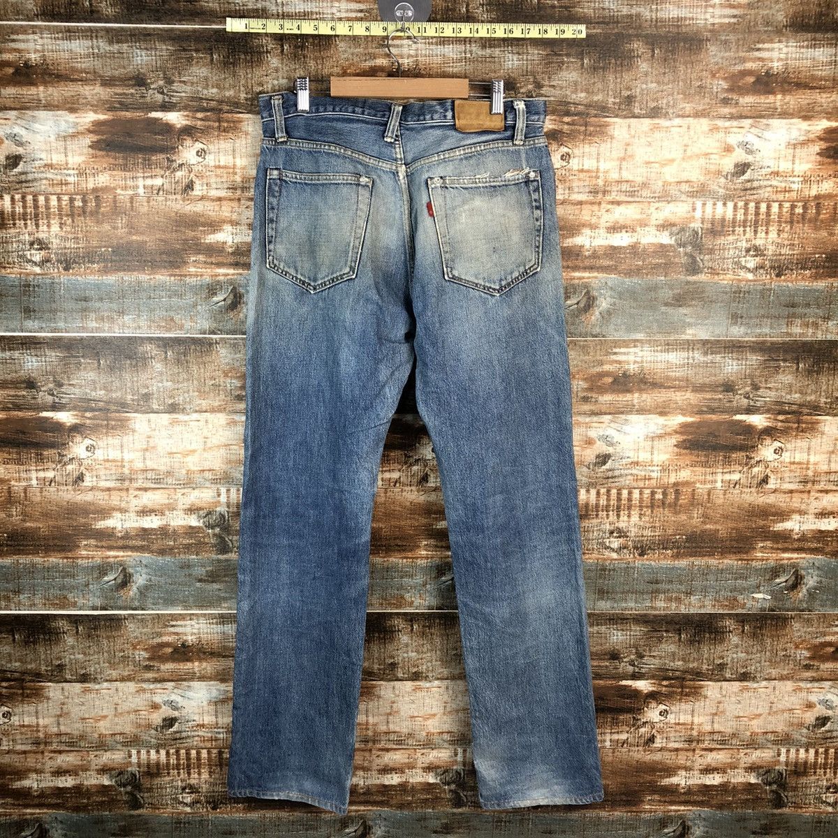 Johnbull DLL John Bull Blue Distressed ripped denim Pants #C137 Size US 31 - 14 Thumbnail