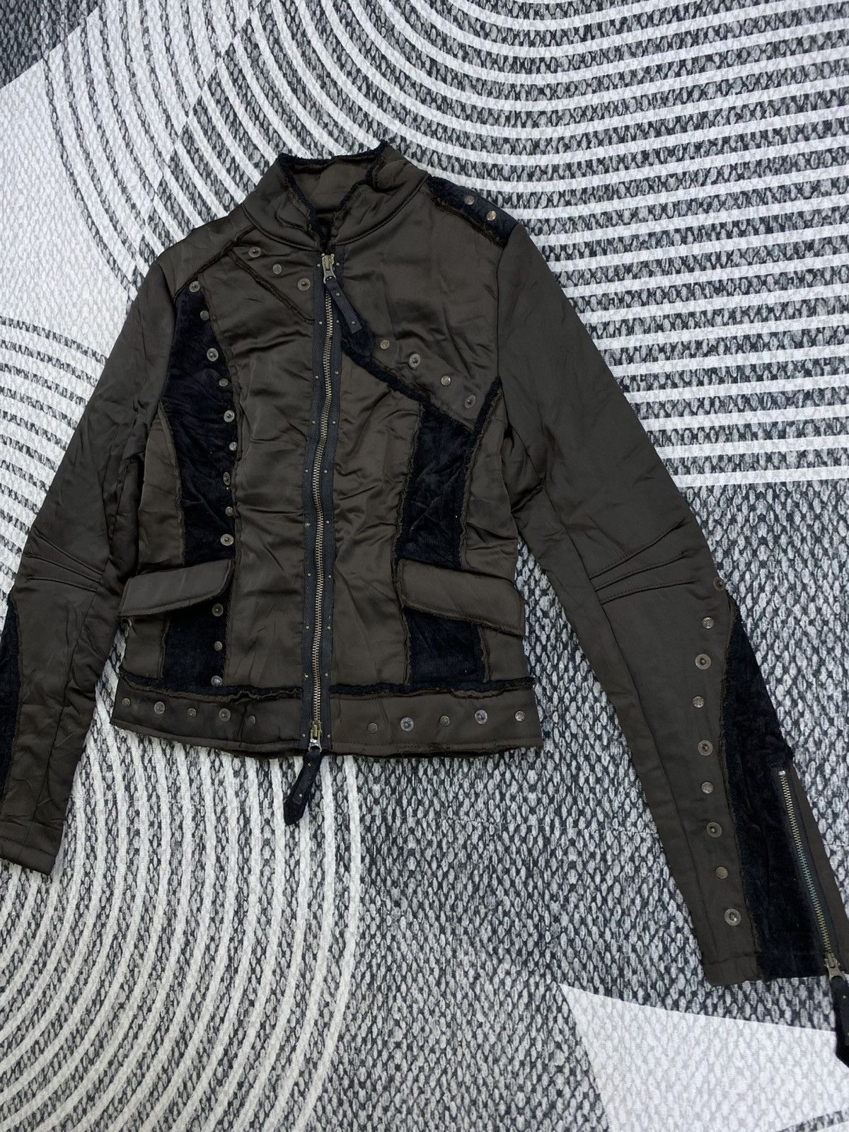 Le Grande Bleu (L.G.B.) 🔥RARE Ozz Croce LGB Style Punk Design Bondage Jacket Size US S / EU 44-46 / 1 - 4 Thumbnail