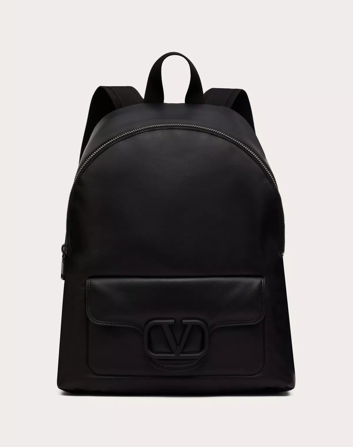 Valentino oc11z0725 Size: OS/ Nappa Leather Backpack in Black Size ONE SIZE - 1 Thumbnail