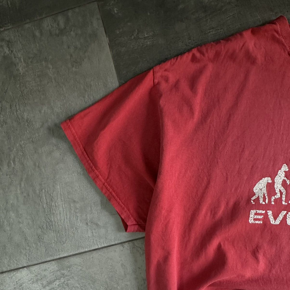 Vintage Vintage Evolution Welsh Rugby T-shirts Trashed Joke Humor Size US XXL / EU 58 / 5 - 8 Thumbnail