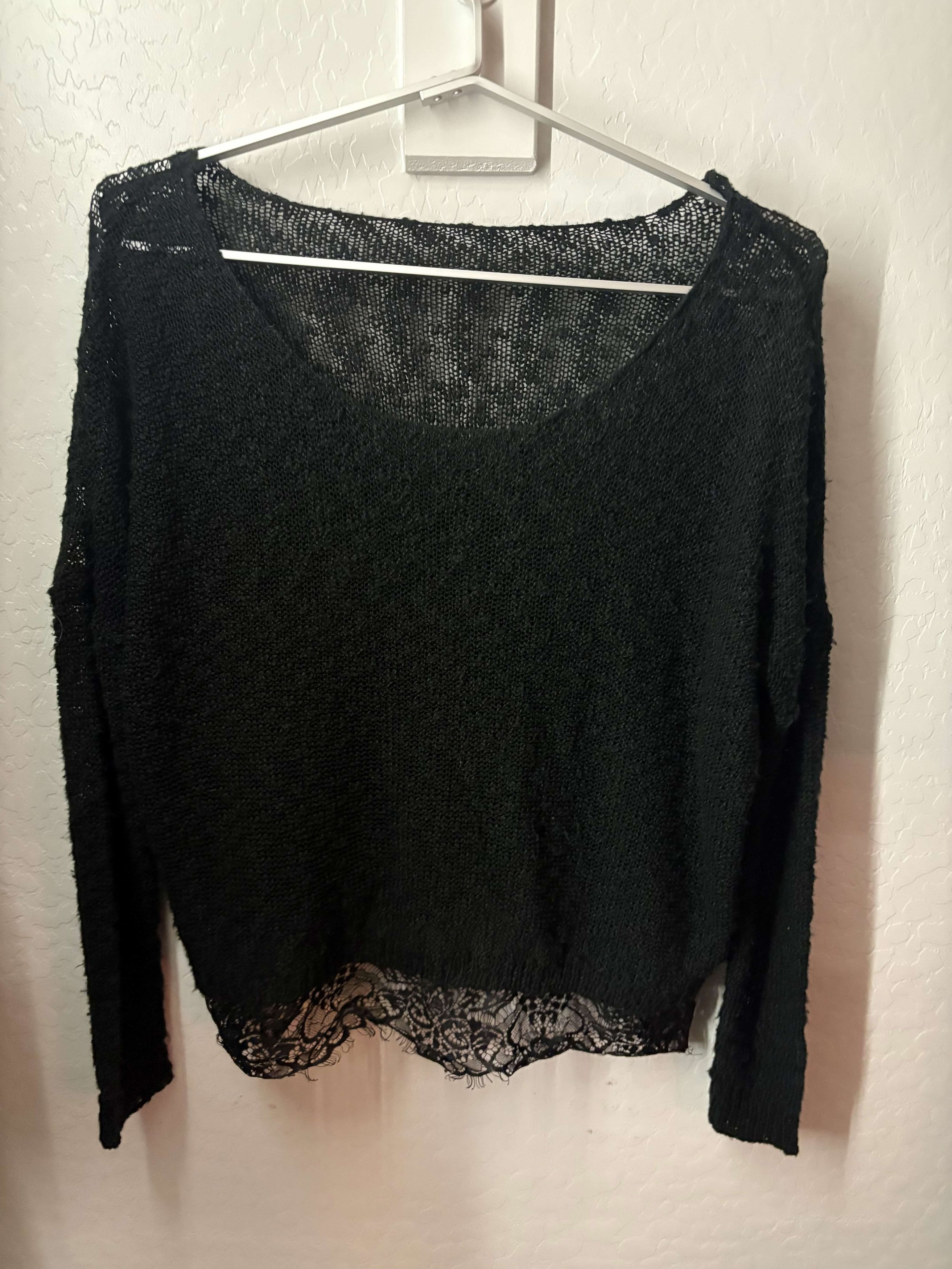 Other Frilly lace see through sweater Size US S / EU 44-46 / 1 - 1 Thumbnail