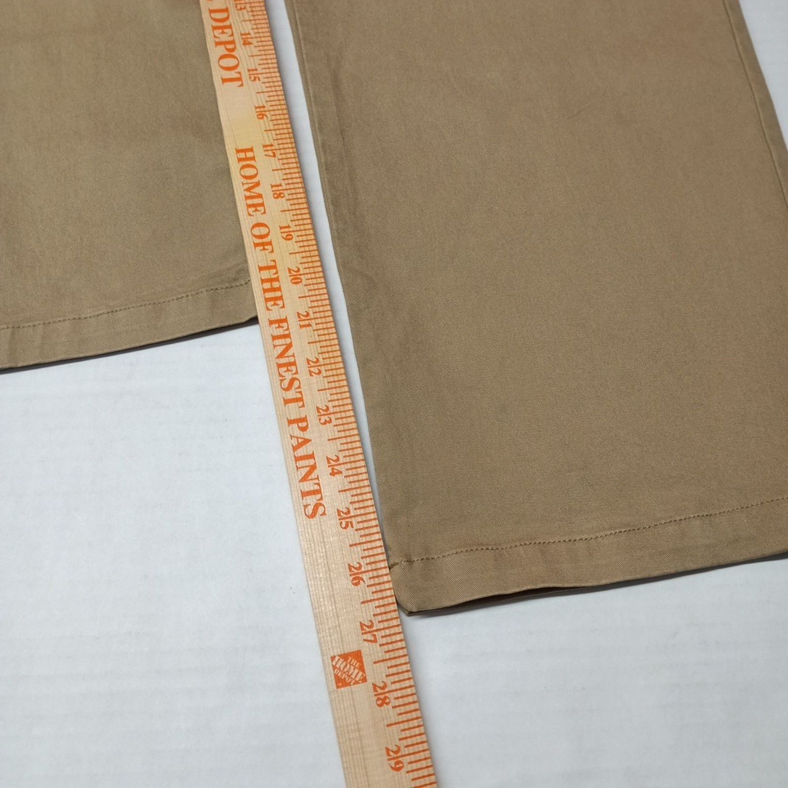 Dockers Dockers Weekend Chino High Straight Ankle 34R Khaki 27" Ins Size US 34 / EU 50 - 2 Thumbnail