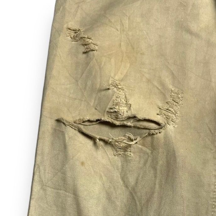 Dolce & Gabbana DOLCE & GABBANA DISTRESSED CHINO PANTS Size US 30 / EU 46 - 6 Thumbnail