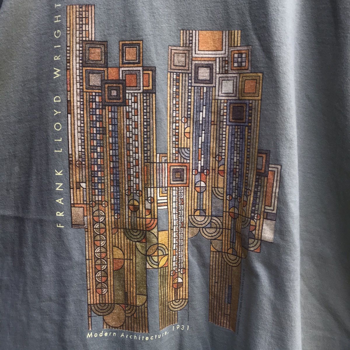 Arts & Science Vintage FRANK LLOYD WRIGHT art tee sculpture Size US XL / EU 56 / 4 - 3 Thumbnail