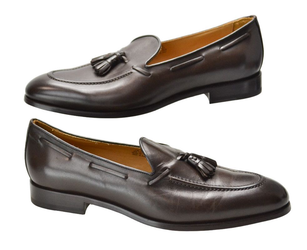 image of Suitsupply Fw1309 Formal Shoes Men's Eu 43 / Uk 9 Fringe in Brown (Size 10)