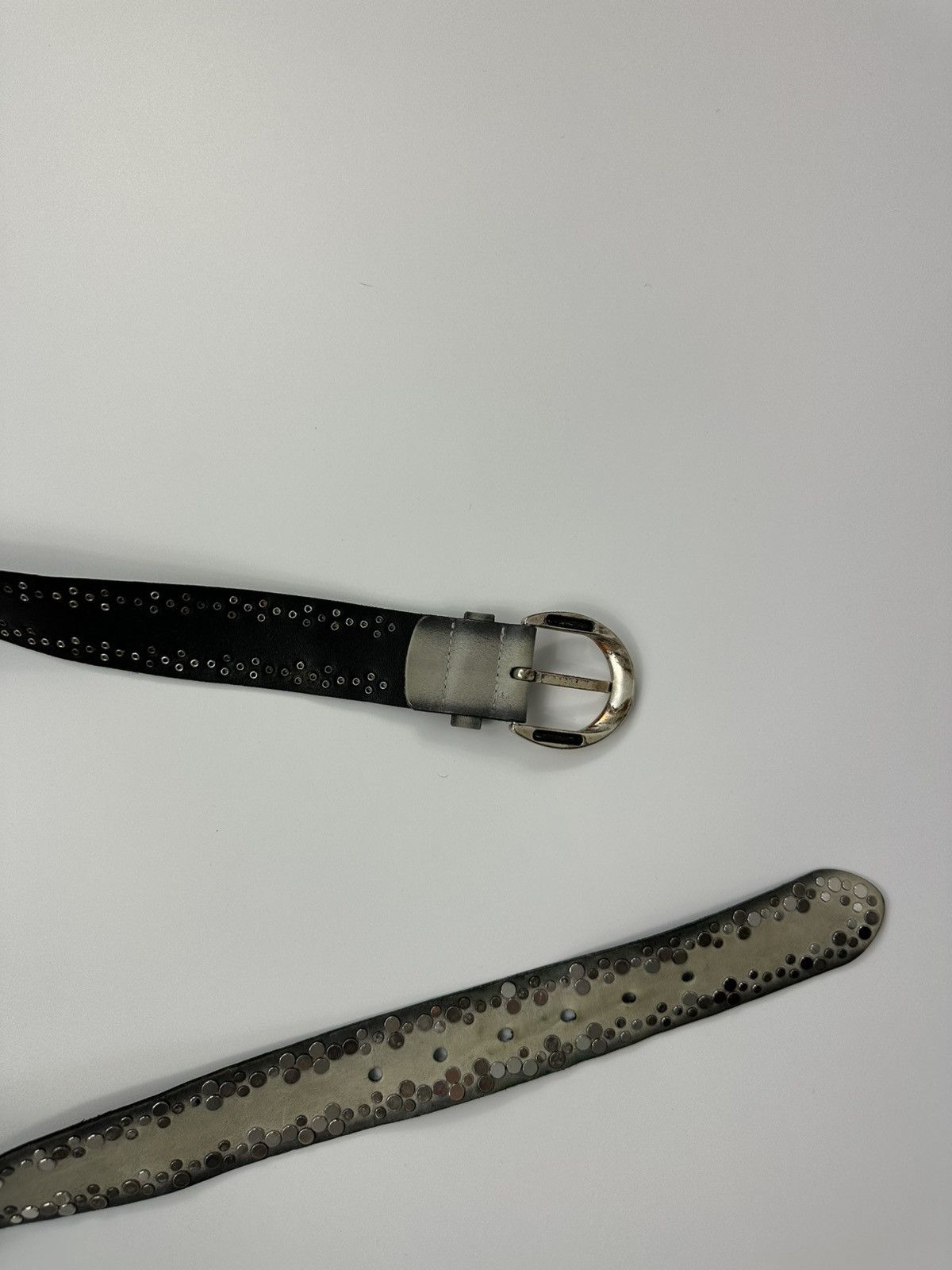 Japanese Brand Vanzetti Diesel Style Leather Belt Made In Germany Size ONE SIZE - 6 Thumbnail