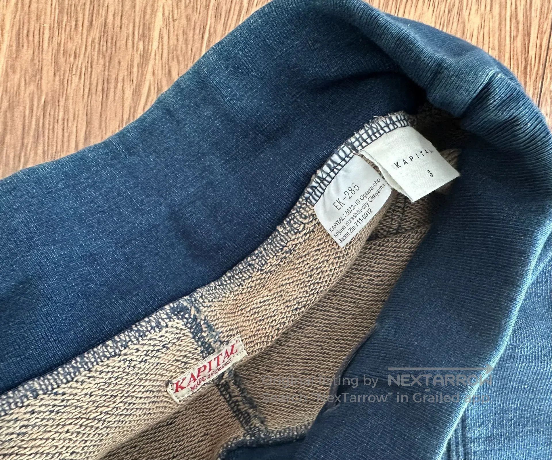 Kapital kapital vintage indigo sports pants. Size US 30 / EU 46 - 3 Thumbnail