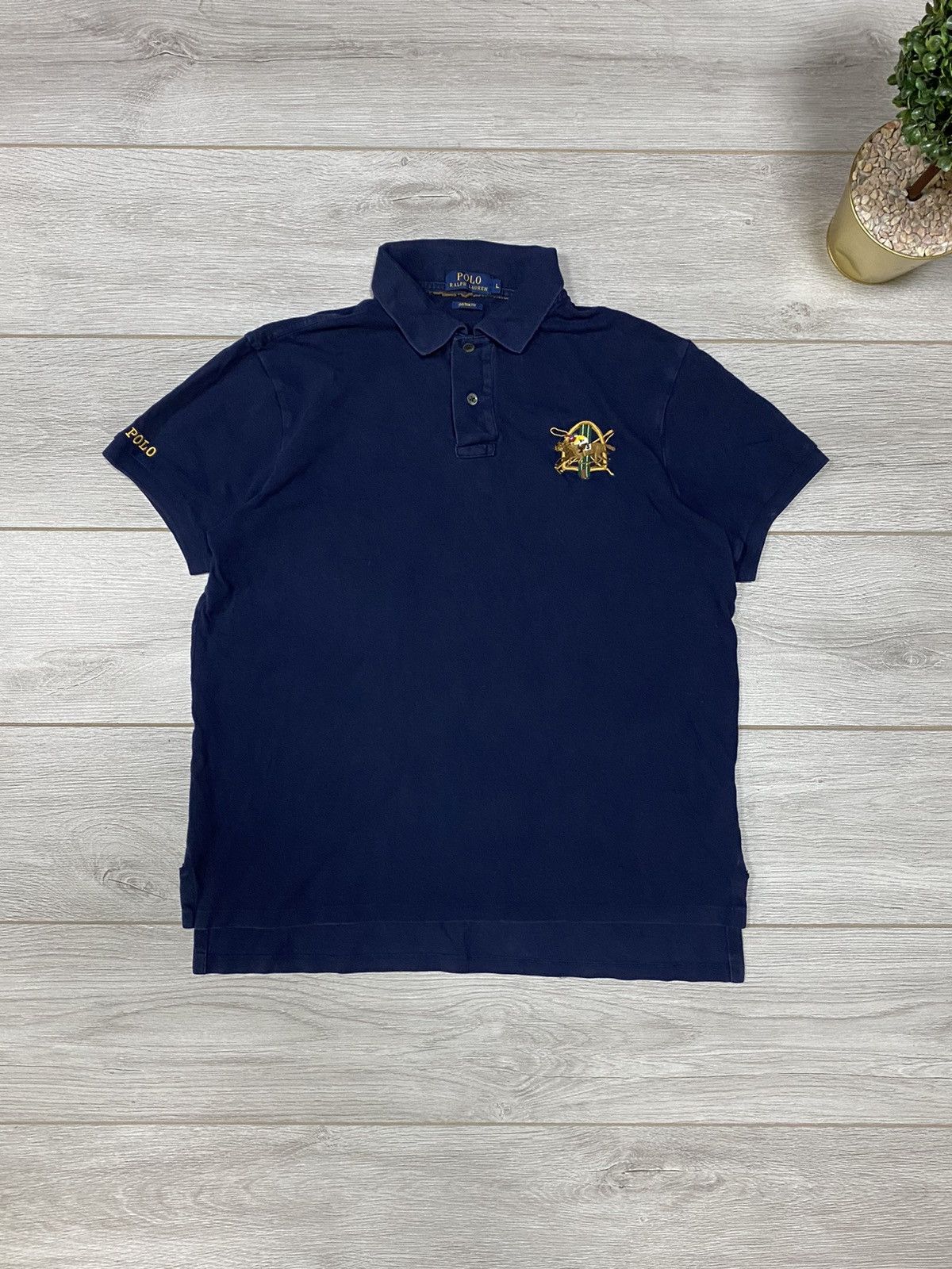 Ralph Lauren Polo Ralph Lauren county riders vintage embro logo shirt Size US L / EU 52-54 / 3 - 1 Thumbnail