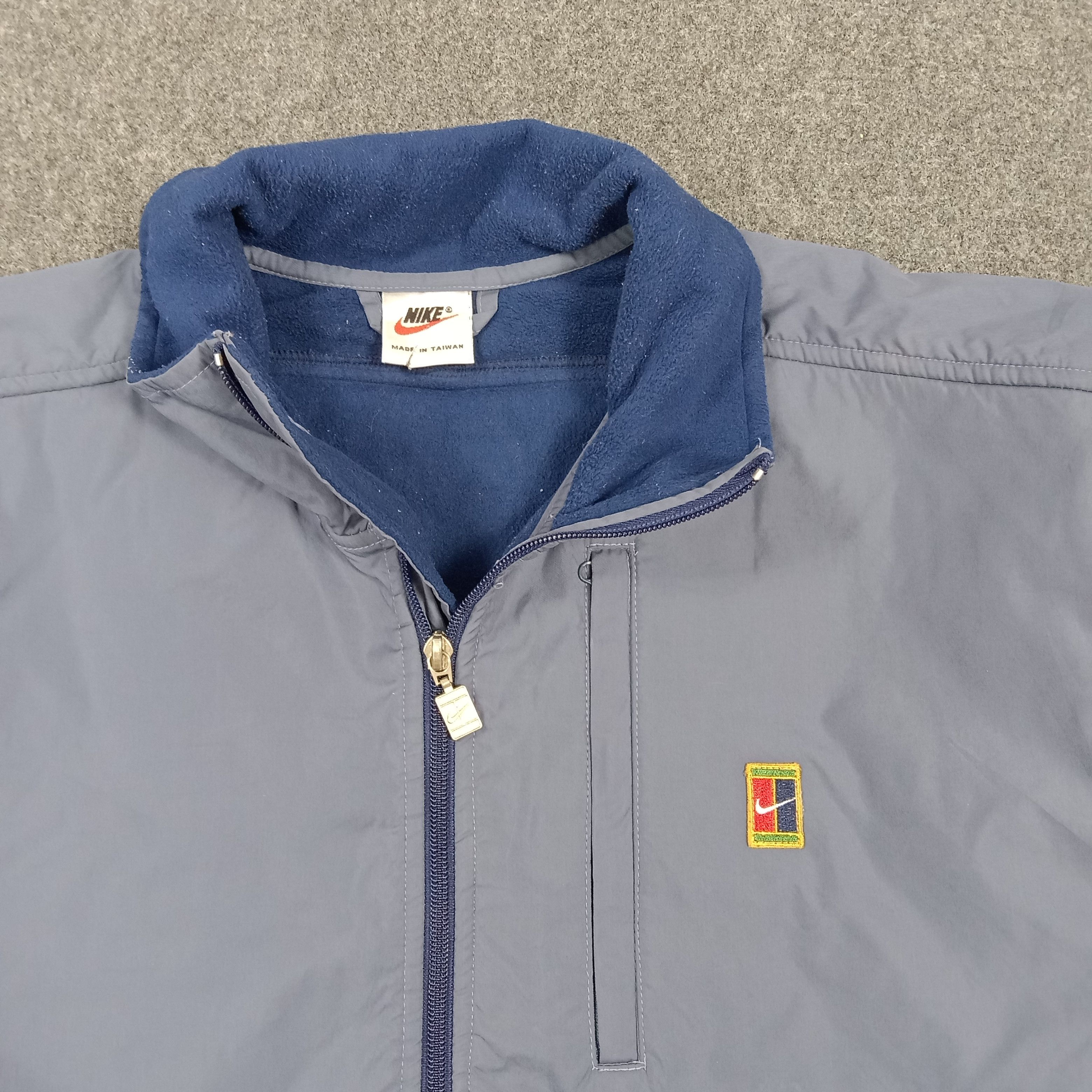 Nike 90's Nike Challenge Court Fleece Sportwear Jacket C287N33 Size US L / EU 52-54 / 3 - 5 Thumbnail