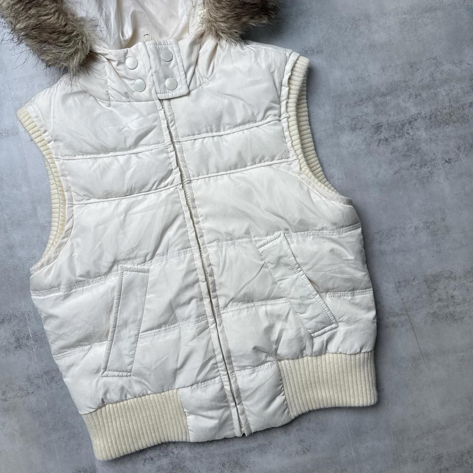 Aeropostale Y2K Aeropostale 00s Vest Sherpa Jacket Size M / US 6-8 / IT 42-44 - 5 Thumbnail