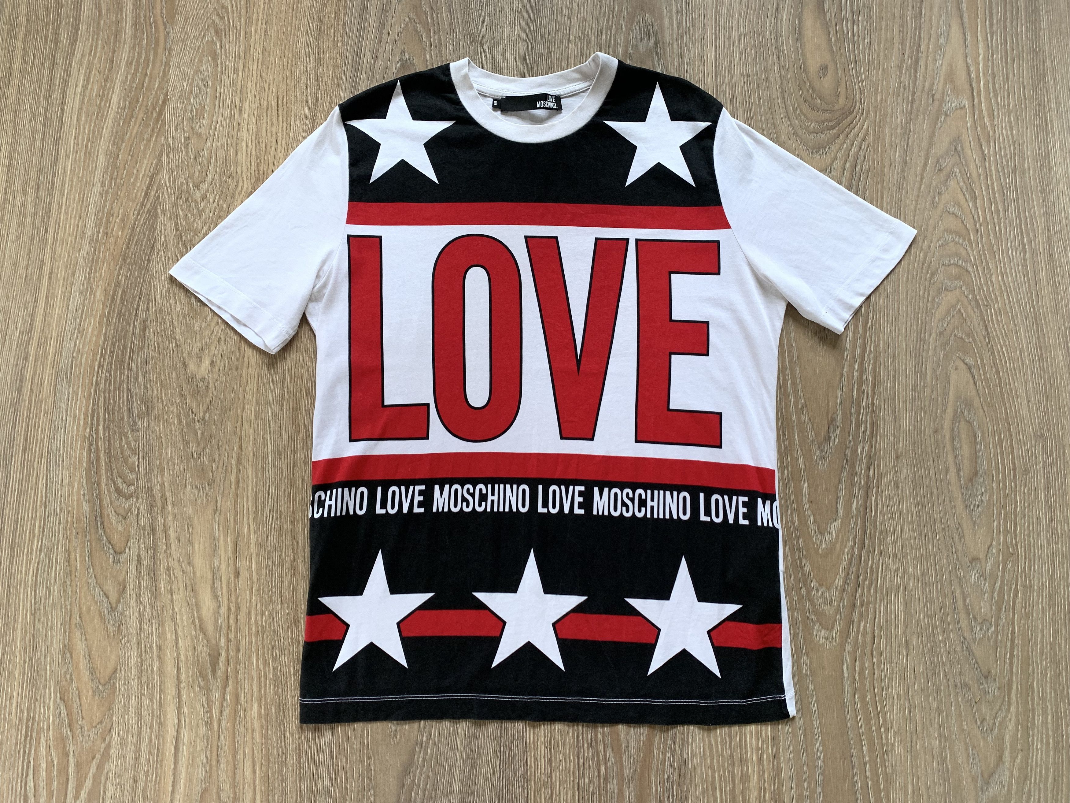 Moschino Vintage Love Moschino Printed T-Shirt Size US S / EU 44-46 / 1 - 2 Thumbnail