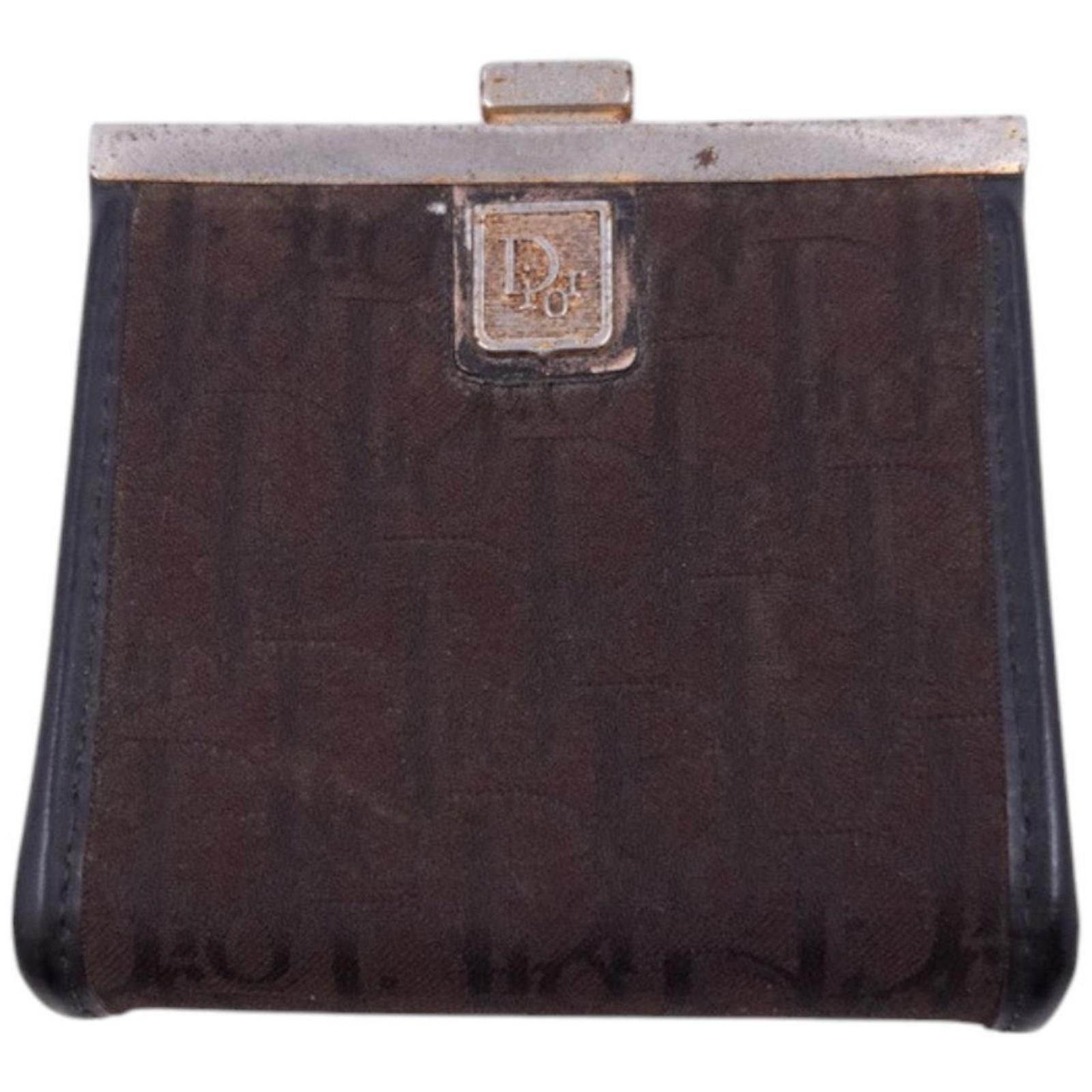Dior Vintage Dior Monogram Coin Purse Size ONE SIZE - 1 Thumbnail